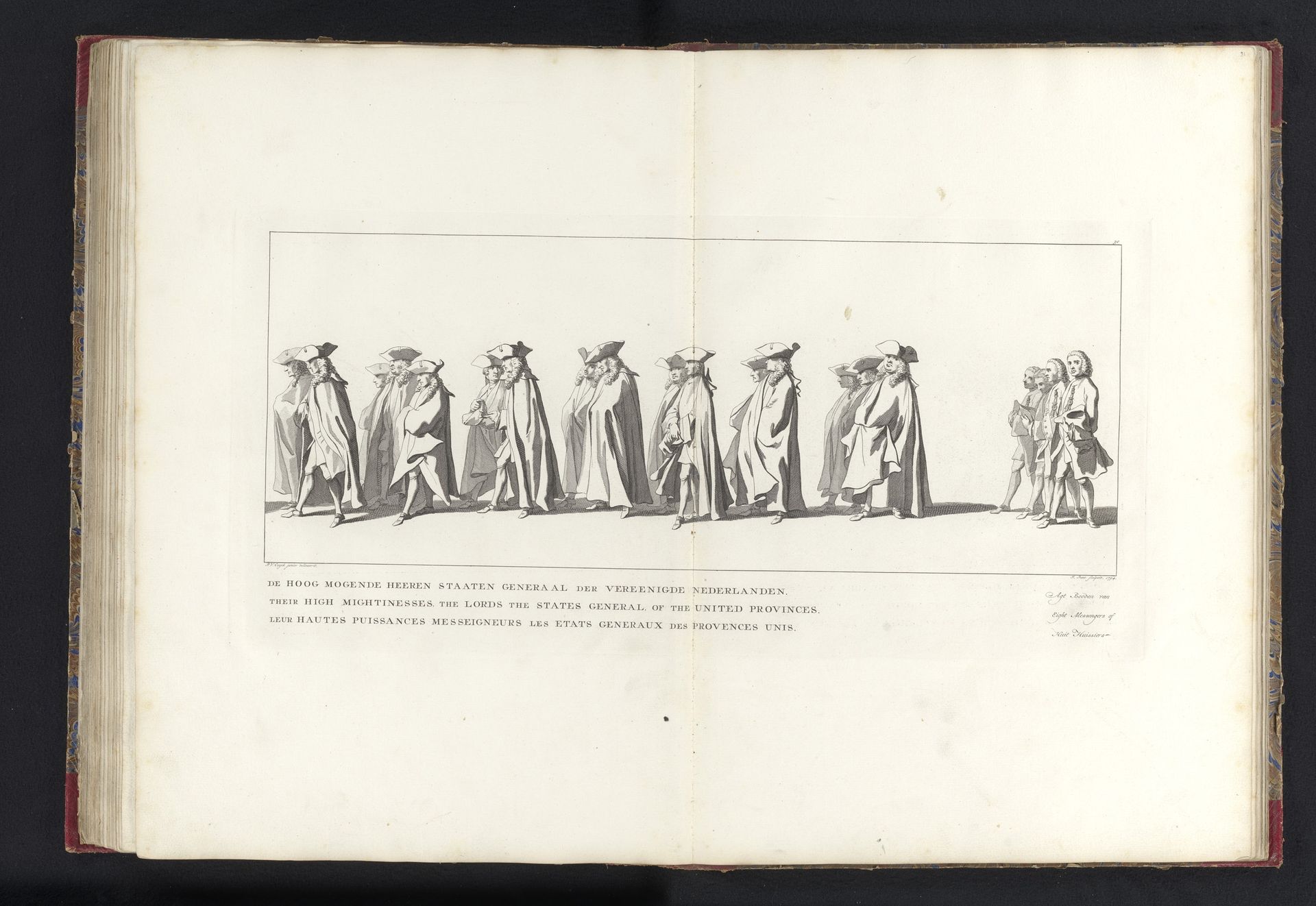 Lijkstatie van Willem IV, 1752, plaat 30 by Jan Punt