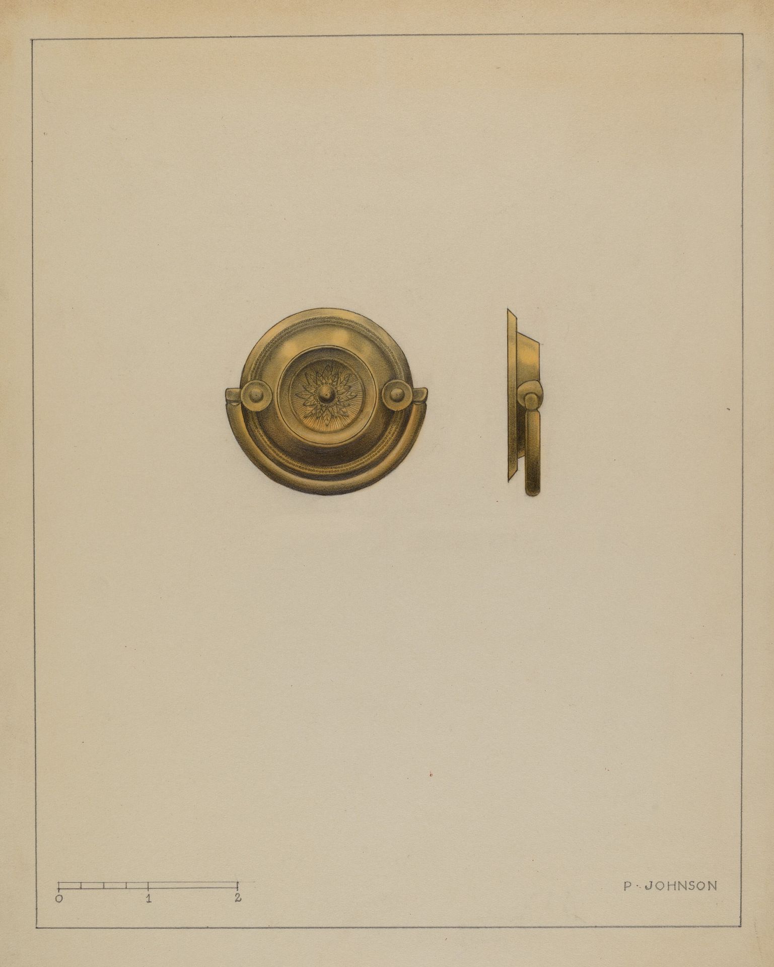 Drawer Pull by Philip Johnson