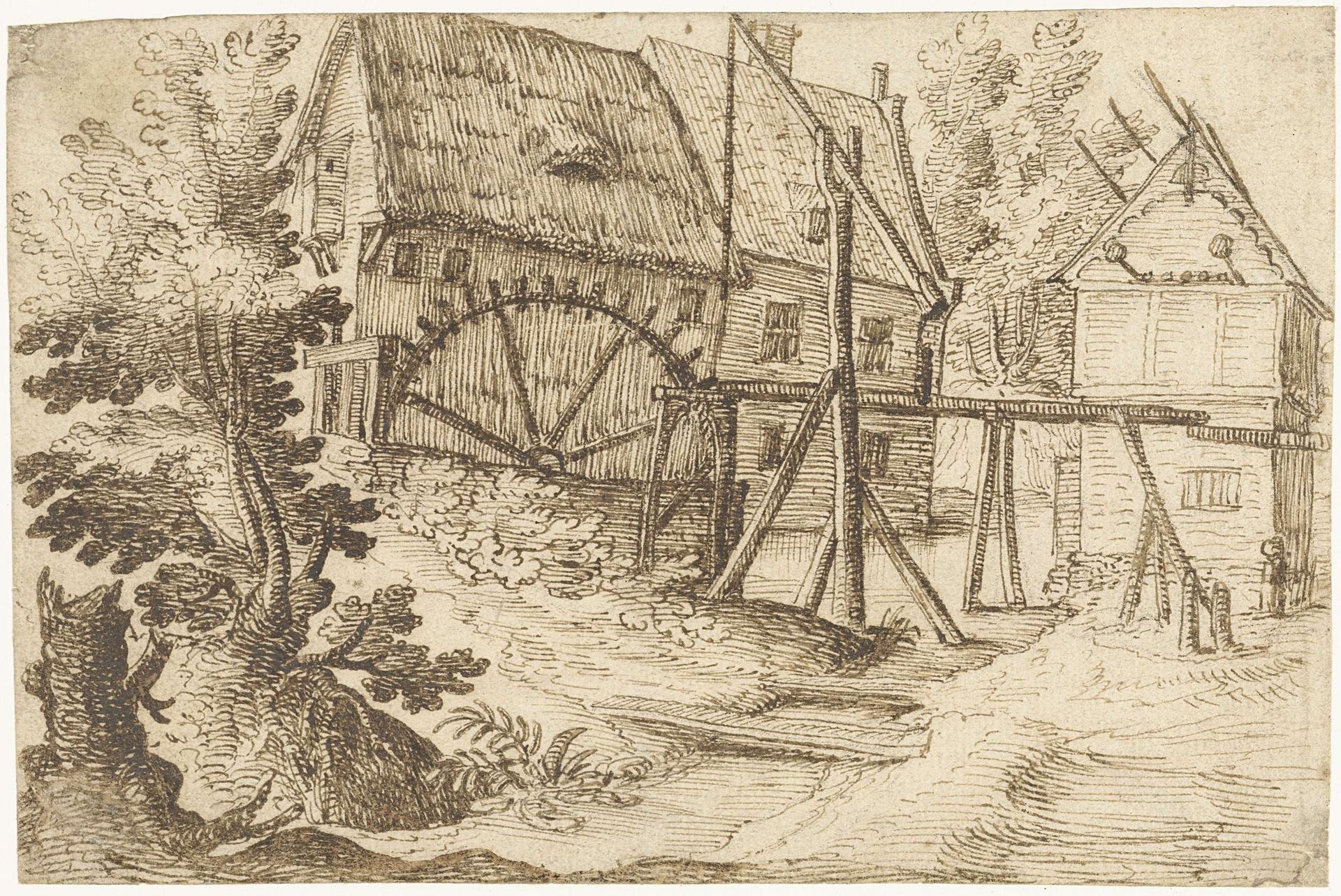Watermolen by Anonymous