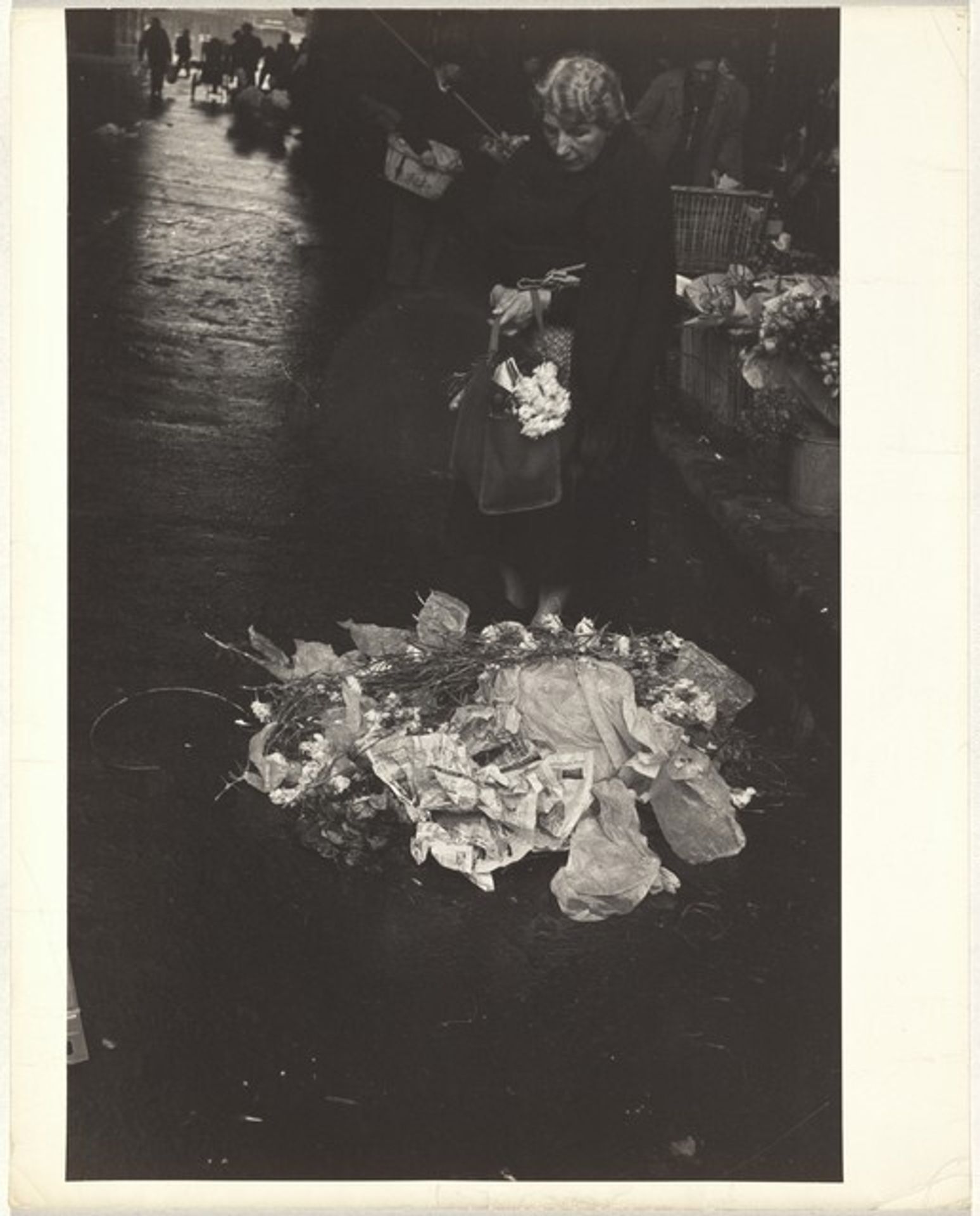 Street scene, Paris by Robert Frank