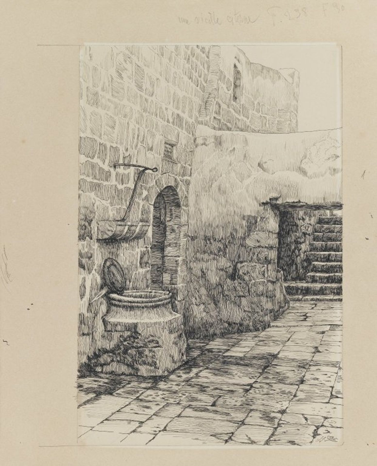 An Old Cistern by James Tissot