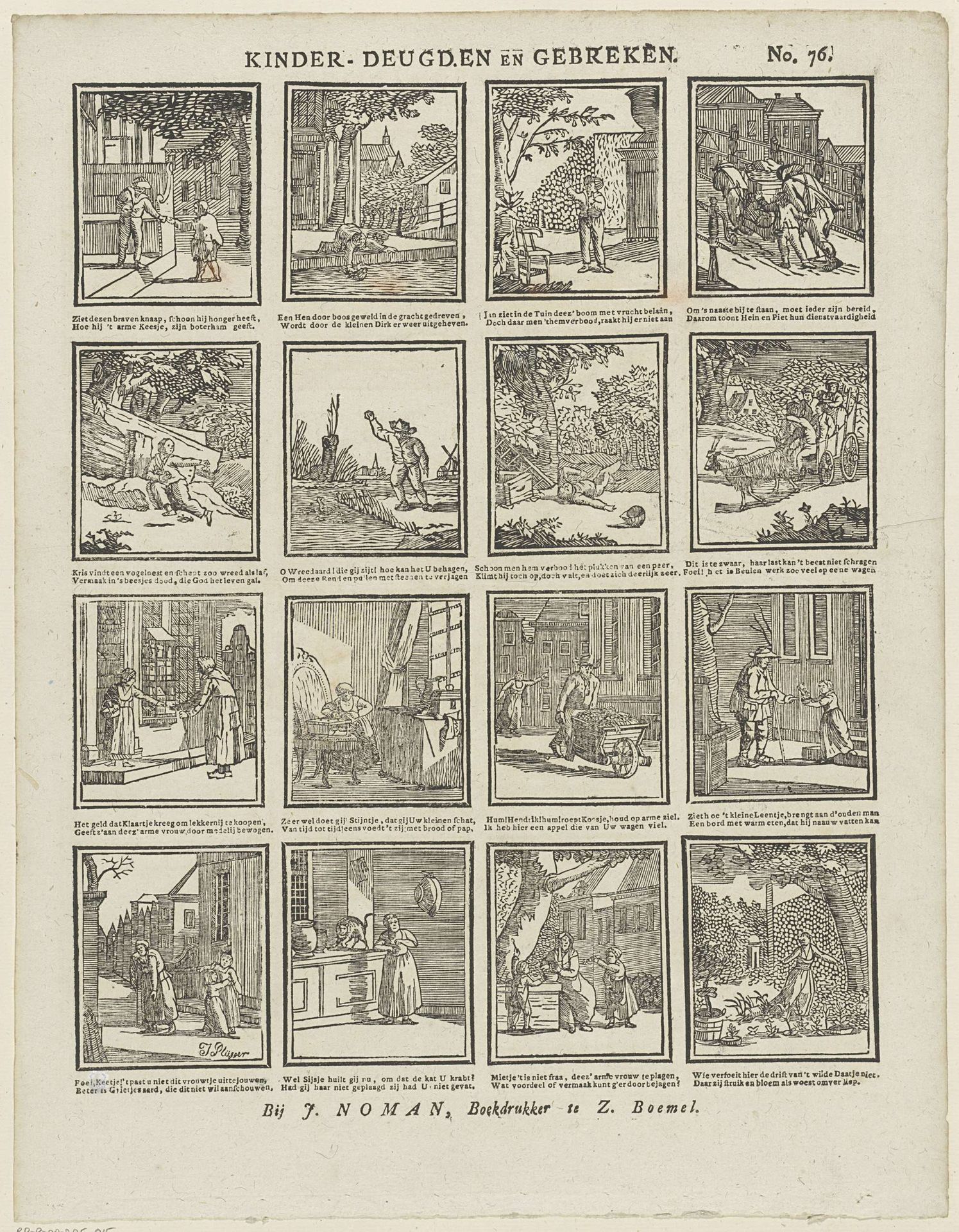 Kinder-deugden en gebreken by Jacob Plügger