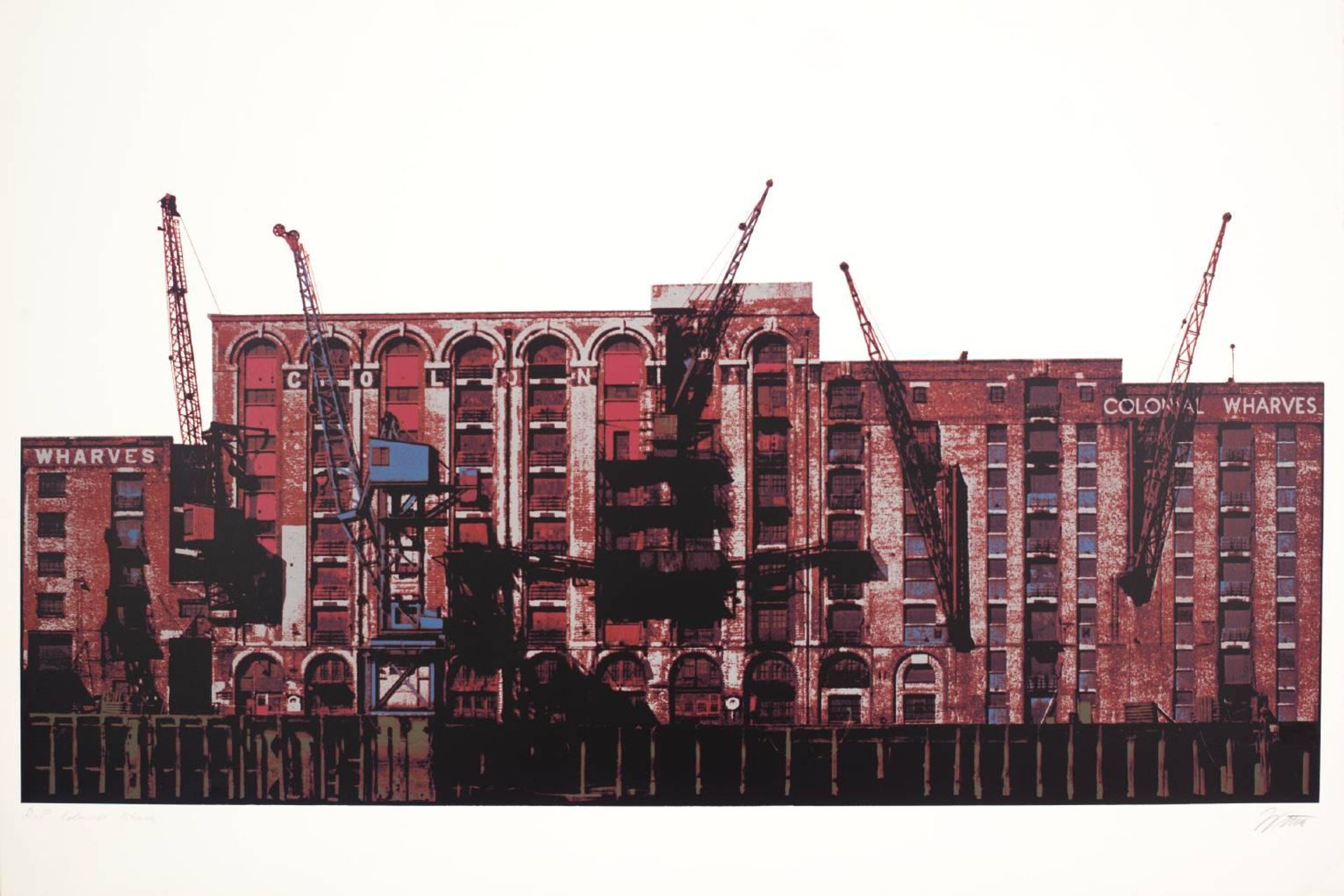 Colonial Wharves by  Gerd Winner