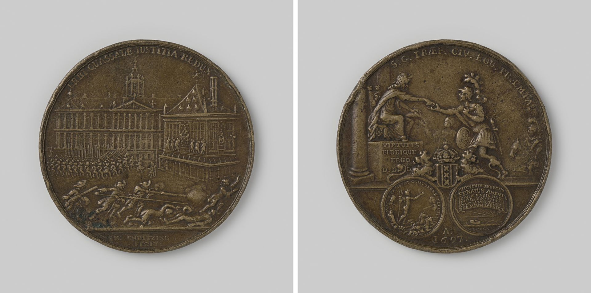 Aansprekersoproer 1696 (1697) by Martin Schmeltzing