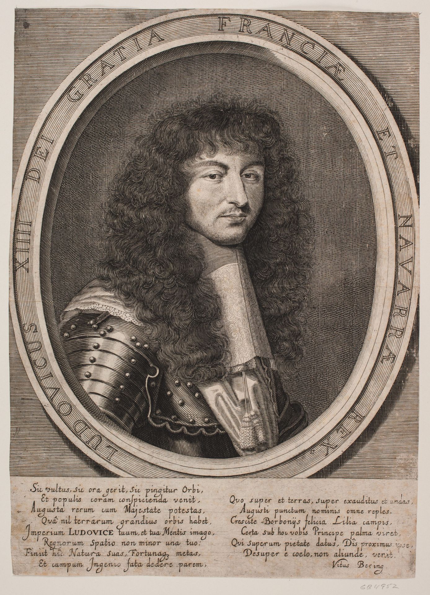 Ludvig XIV by Albert Haelwegh