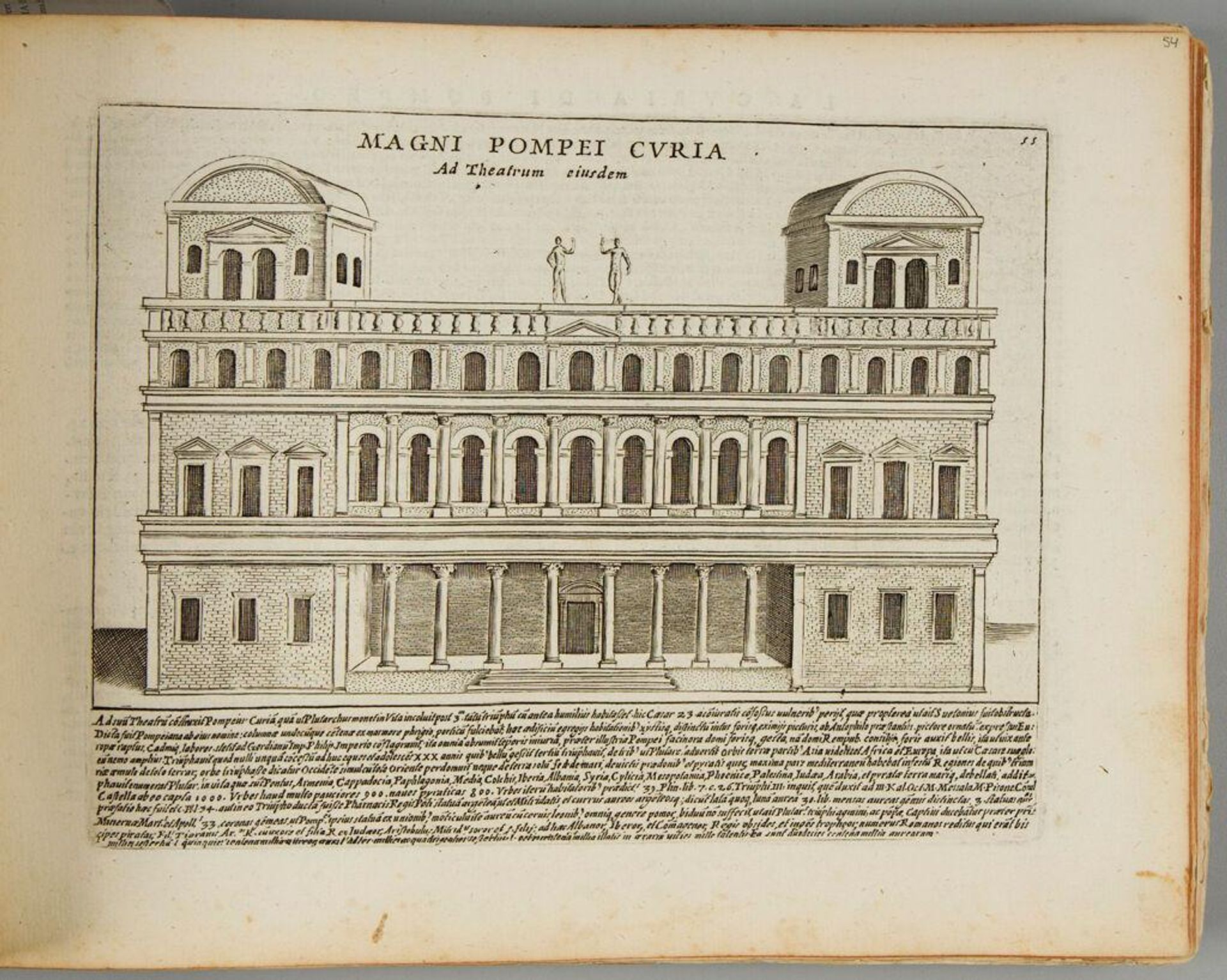 The Theater of Pompey by Giacomo Lauro