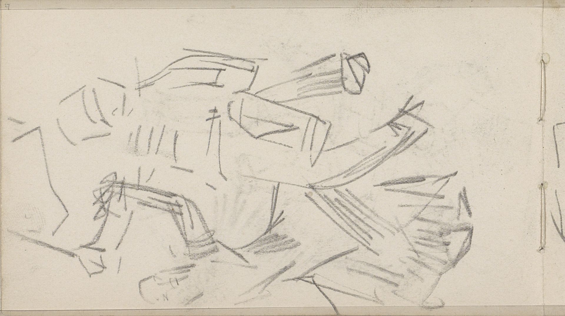 Figuurstudies by George Hendrik Breitner