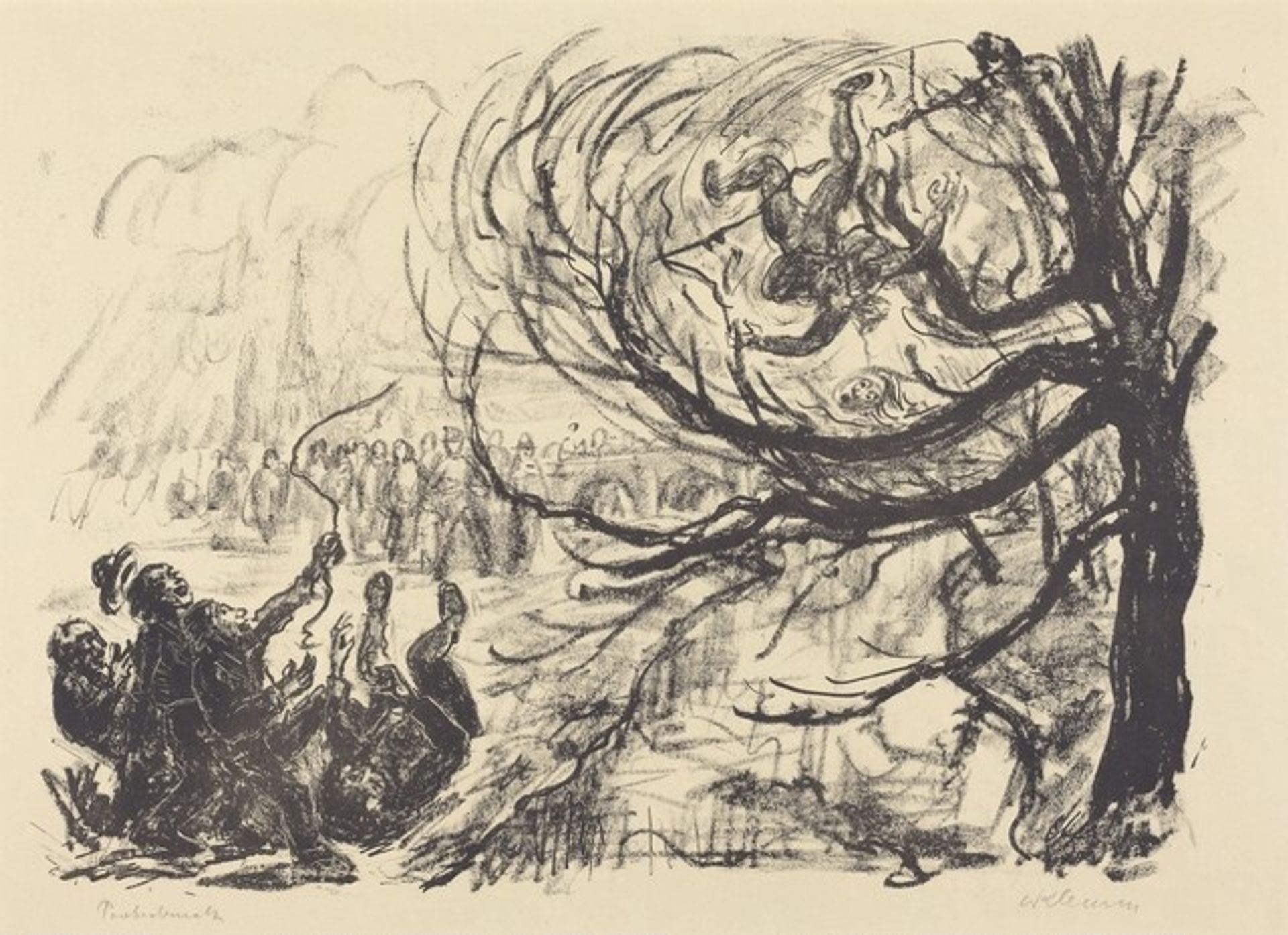 Untitled (Fantastic Subject) by Walther Klemm