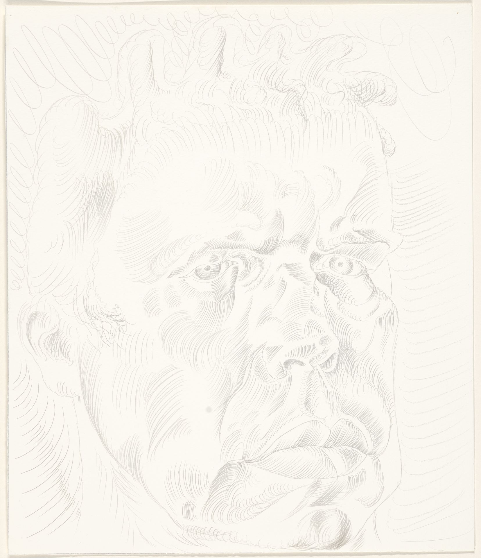 Zelfportret 2003 nr. 83 by Philip Akkerman
