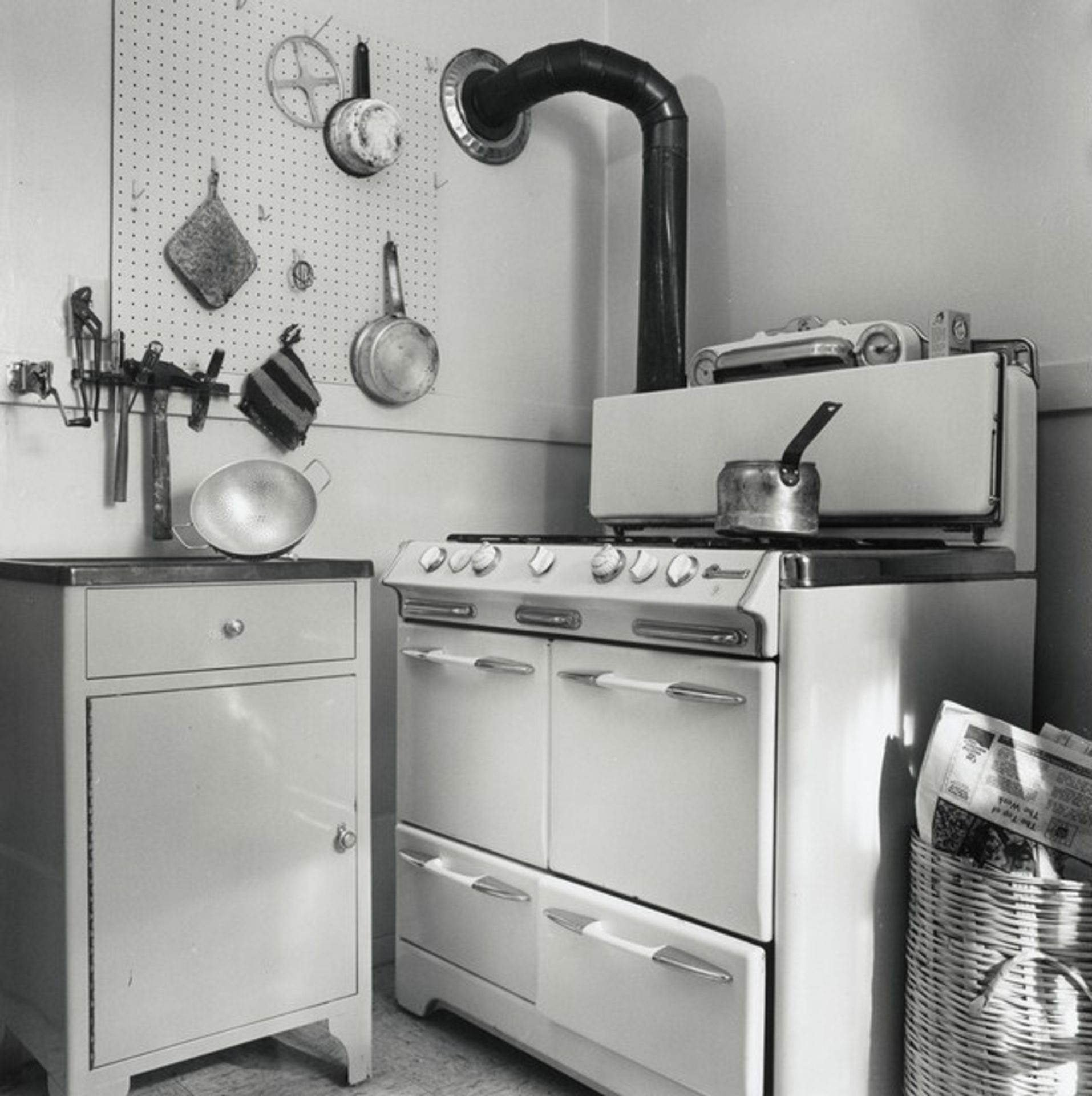 Kitchen, Joanne’s Home, Blake Street, Berkeley, California by Joanne Leonard