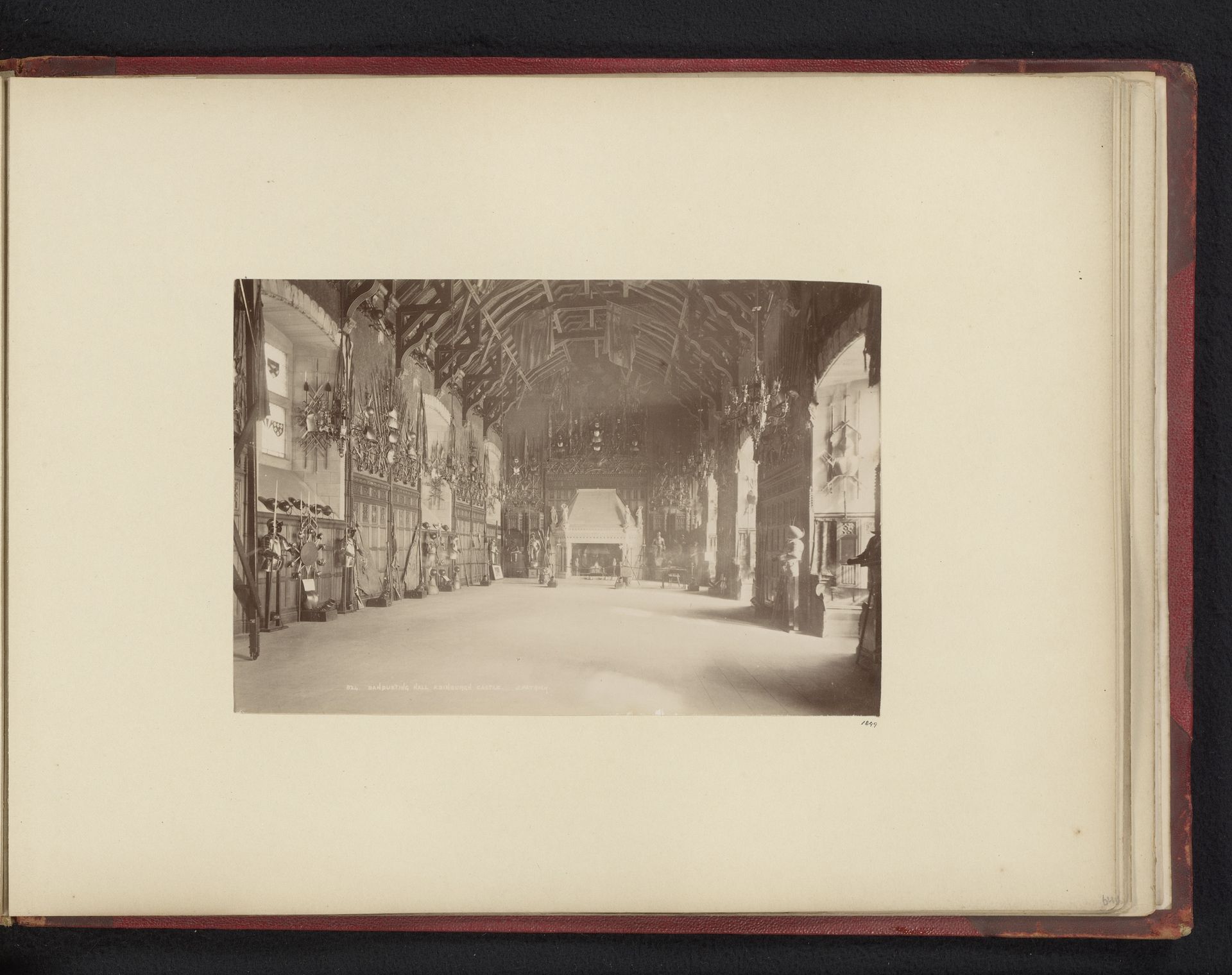 Interieur van de eetzaal van Edinburgh Castle by James Patrick