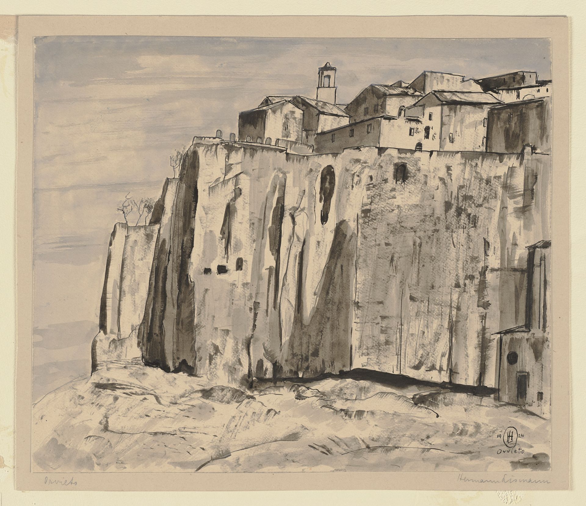 Orvieto by Hermann Lismann