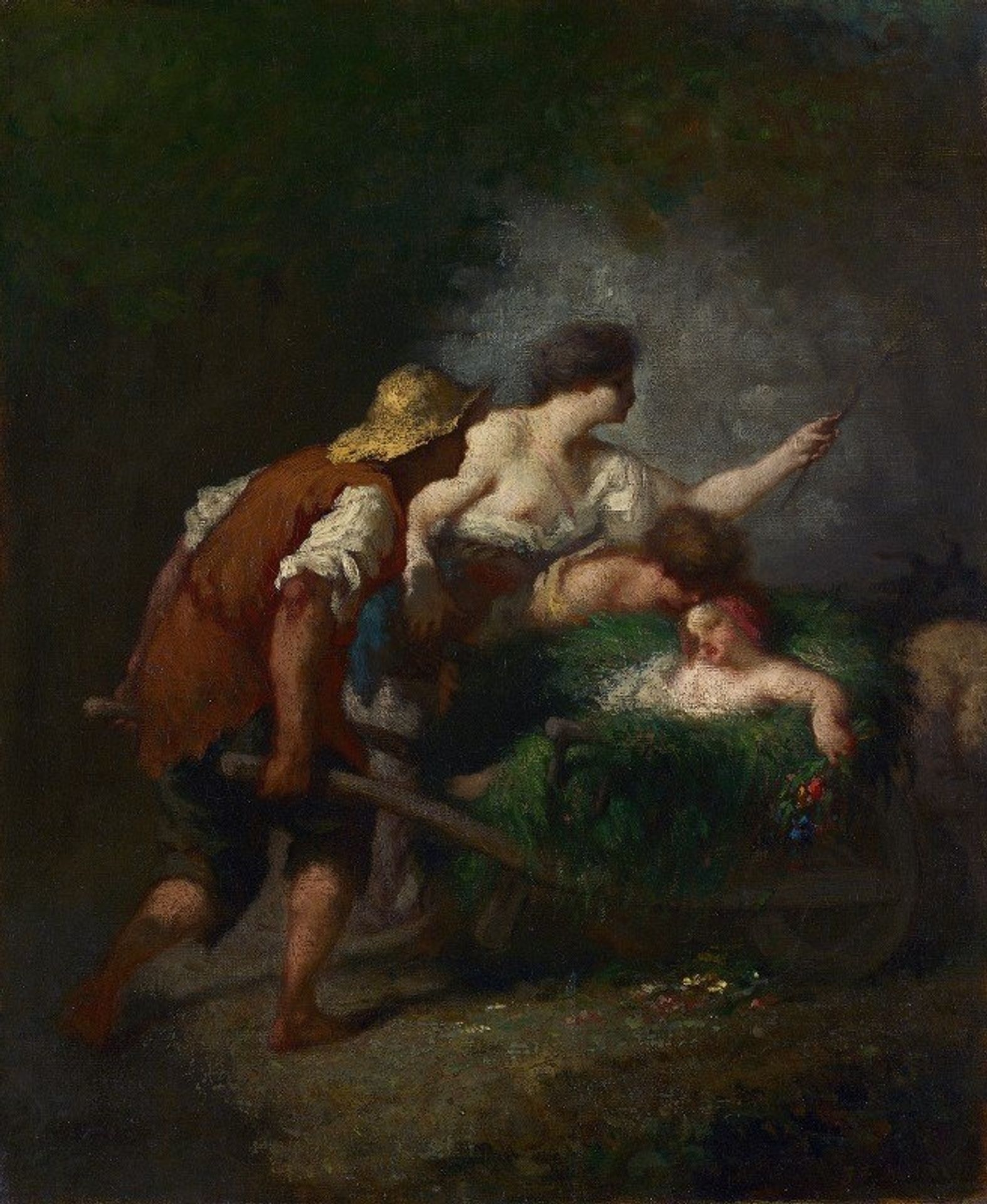Return from the Fields by Jean-François Millet