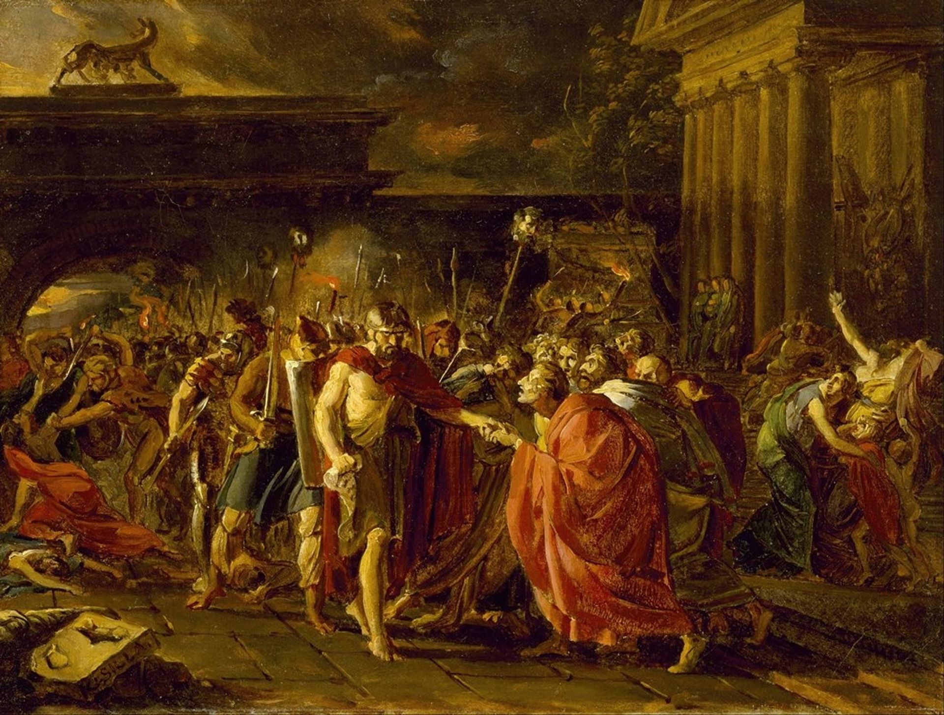 Marius Returning to Rome by François Gérard