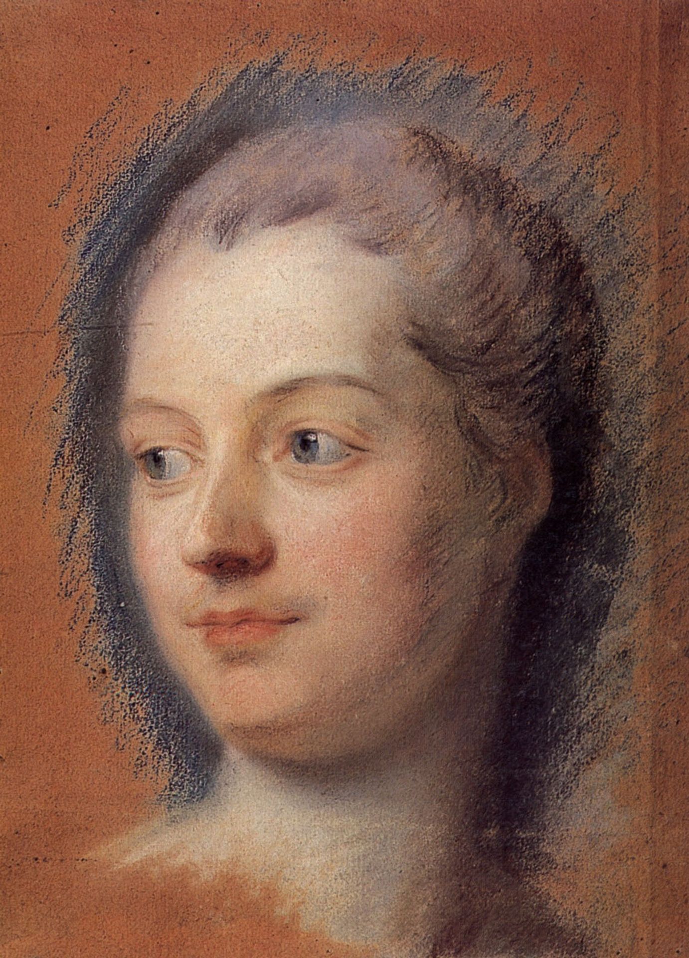 Madame de Pompadour by Maurice Quentin de La Tour