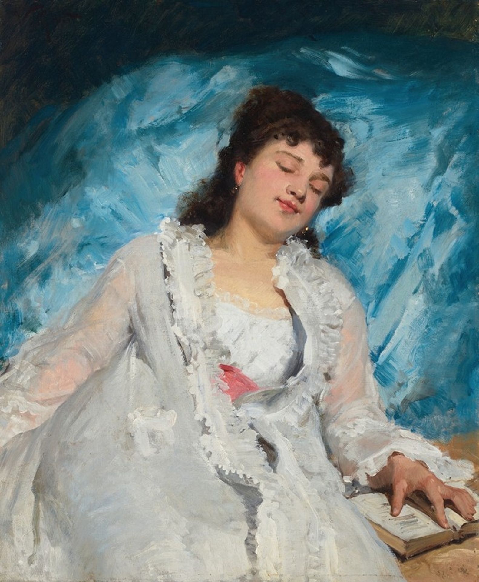Doux repos by Victor Gabriel Gilbert