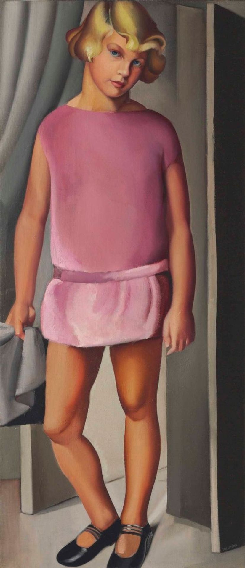 Portrait of Kizette by Tamara de Lempicka