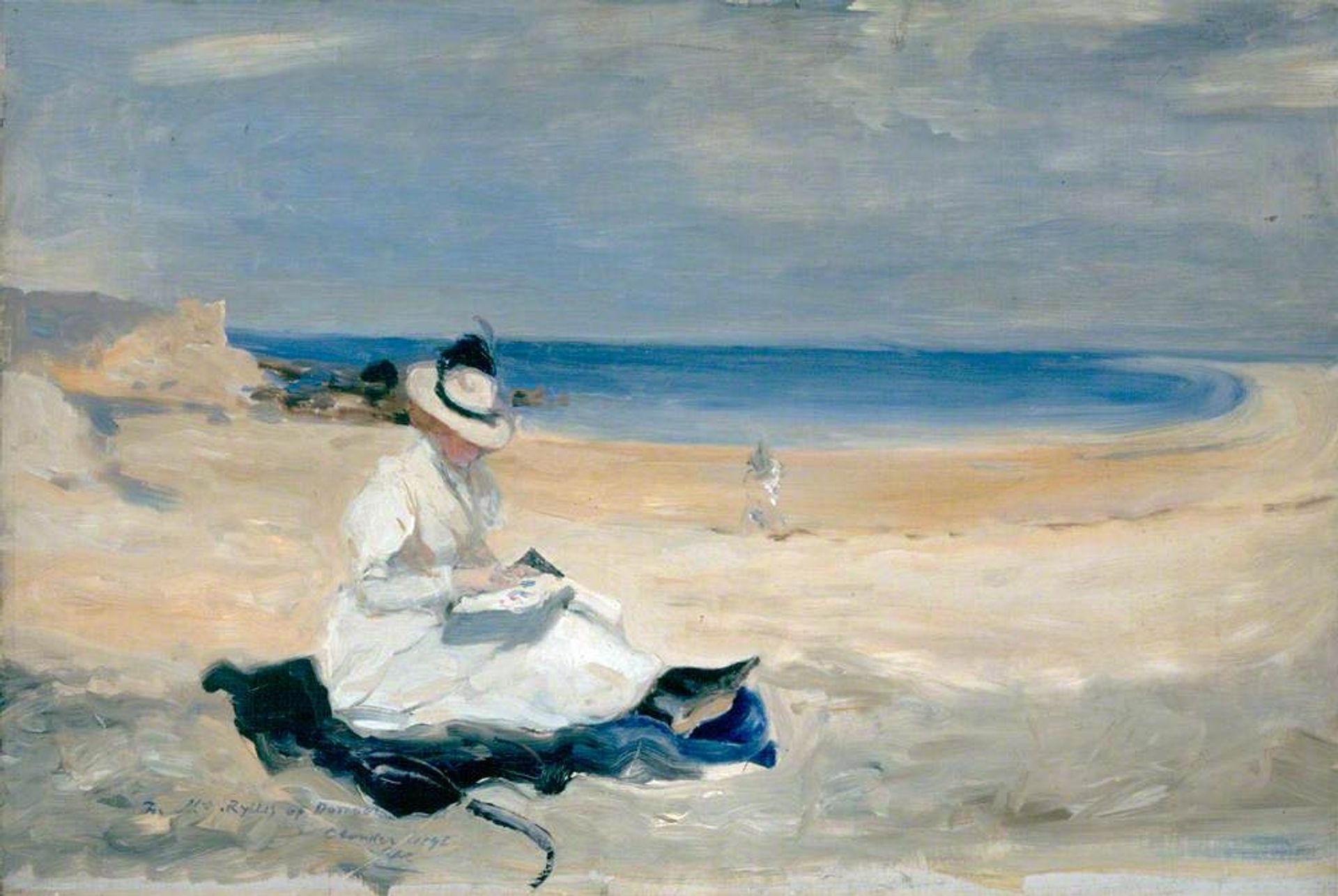 The Shore at Dornoch, Highlands by Charles Conder