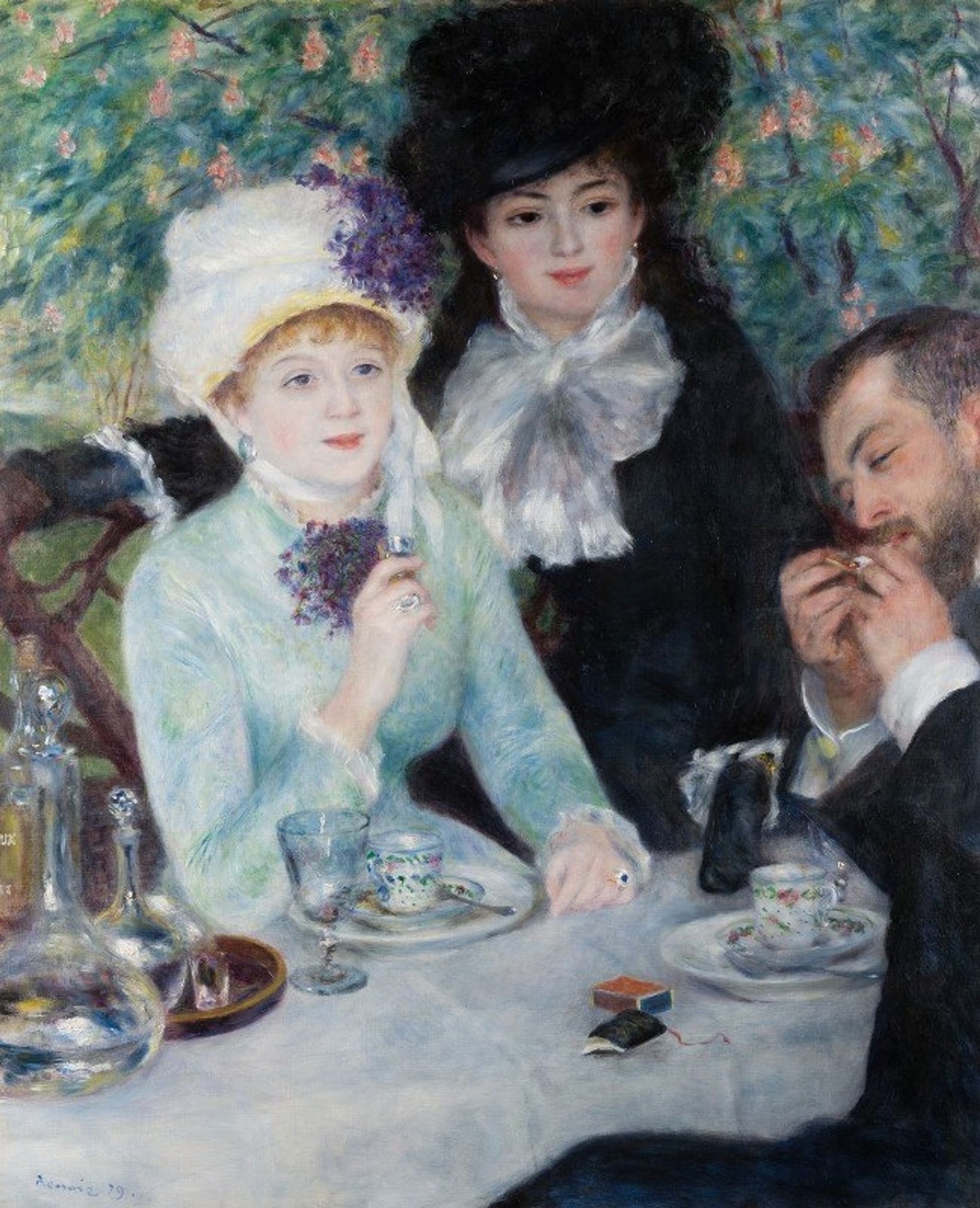 After the Luncheon by Pierre-Auguste Renoir