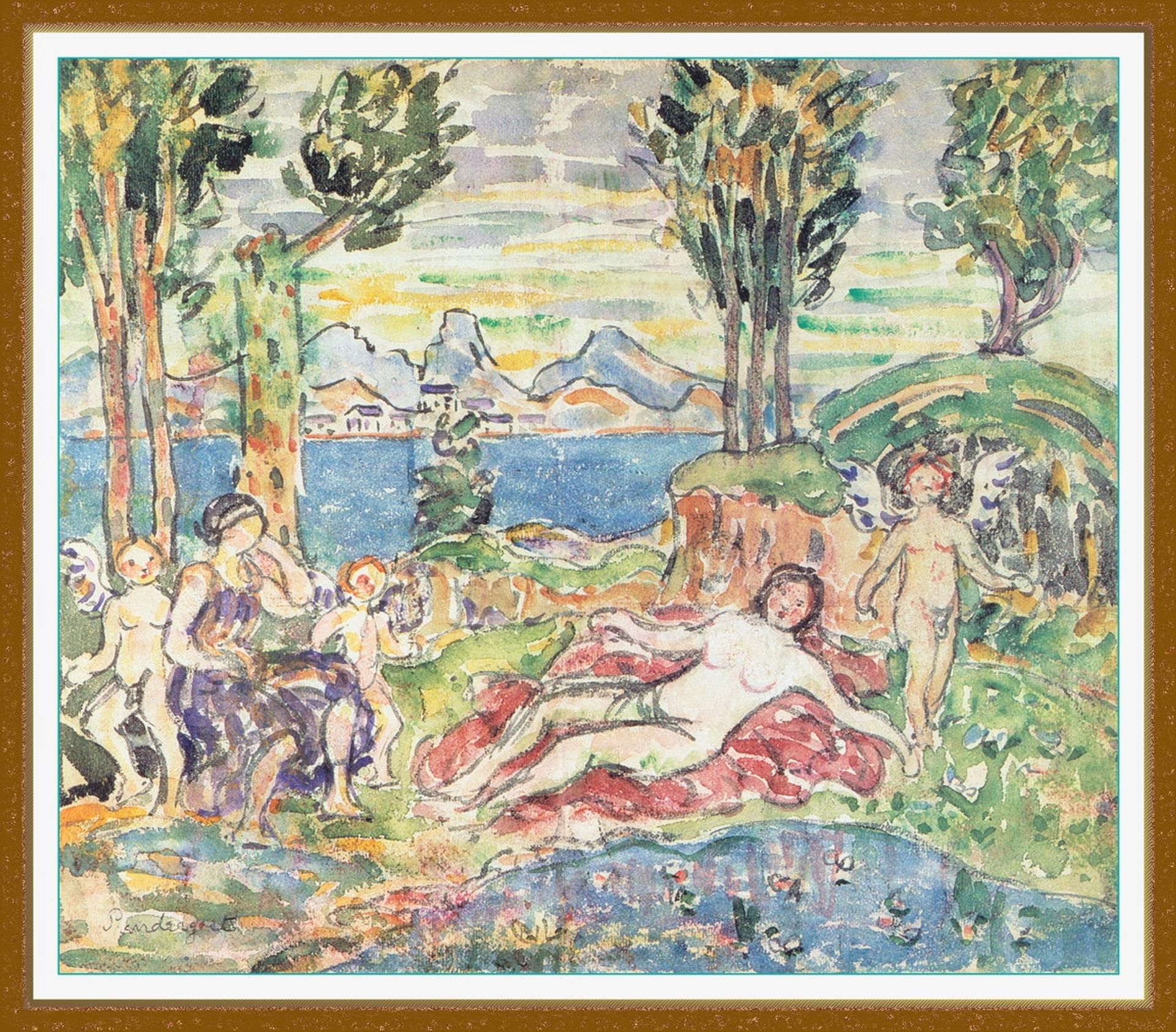Cherubs by Maurice Prendergast