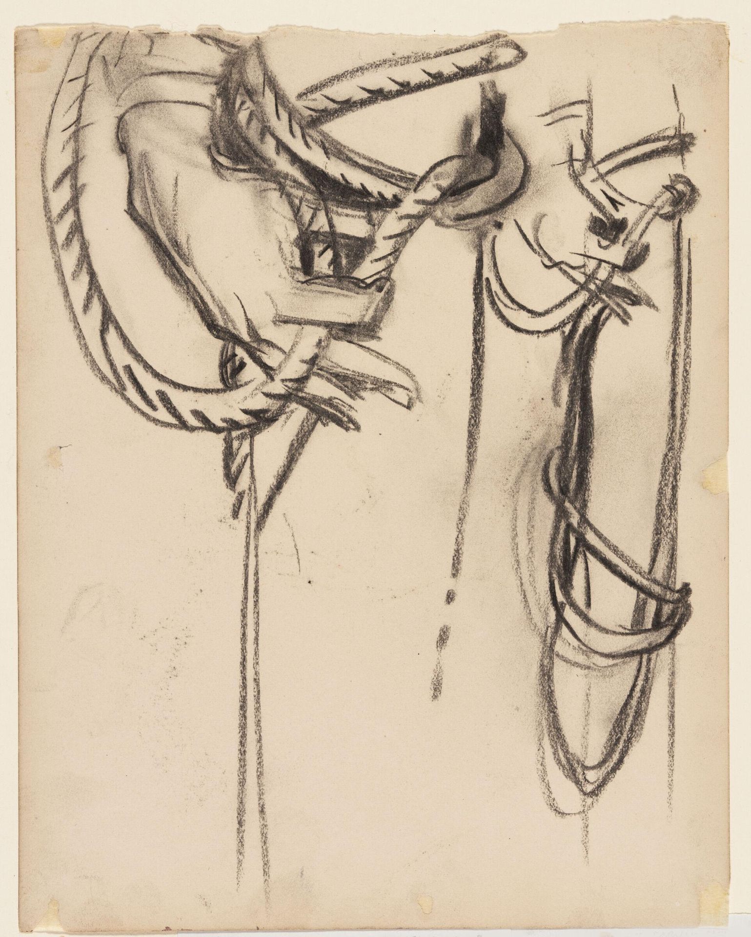 Study of a Hand Securing a Rope by John Singer Sargent