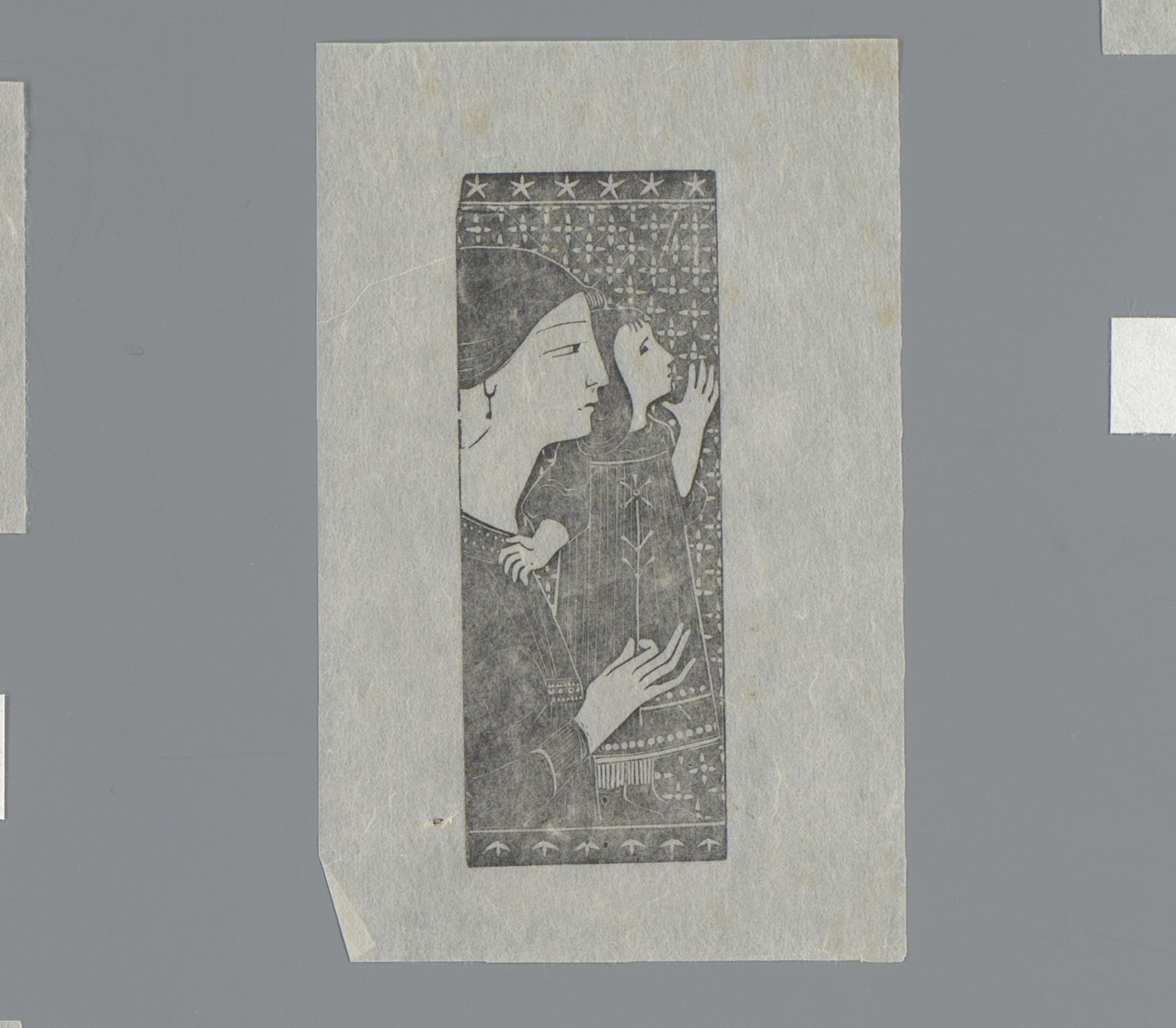 Moeder en kind by Karel Petrus Cornelis de Bazel