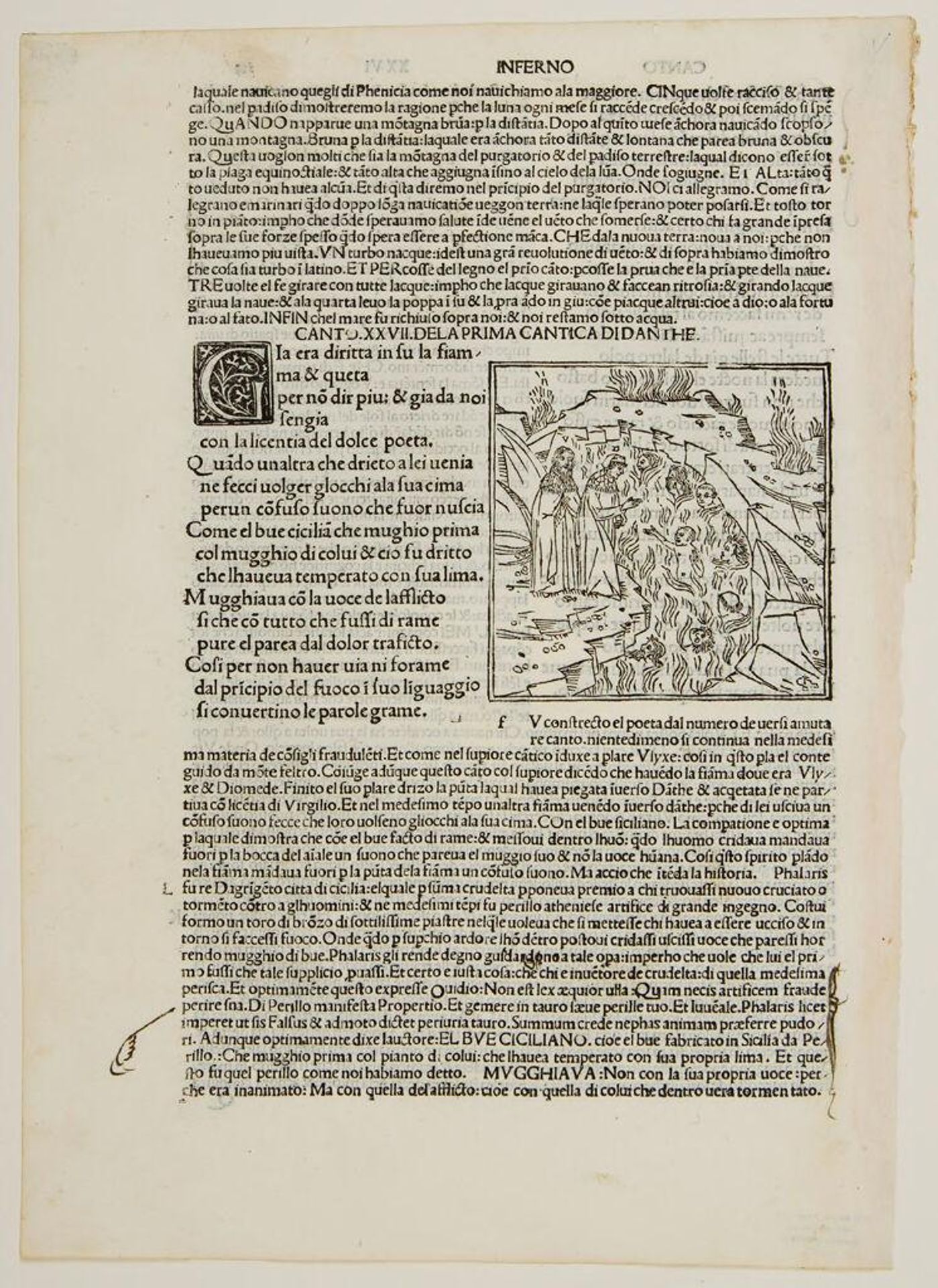 Canto XXVII. Circle 8: Bolgia 8 / The Evil Counselors, Each in a Burning Flame by Anonymous