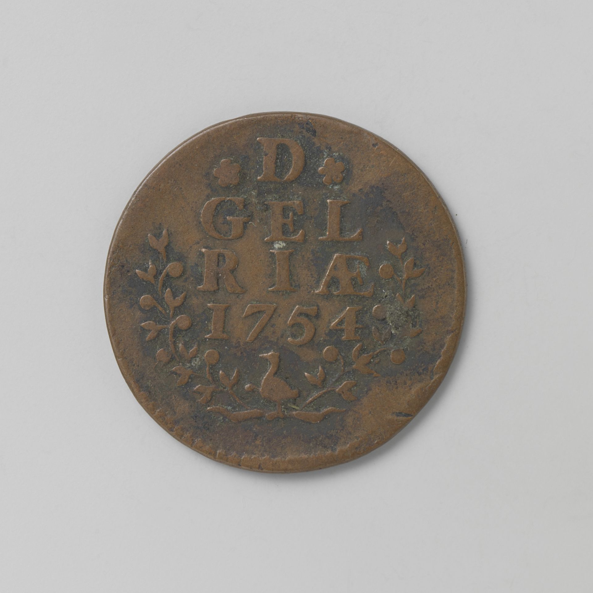 Gelderse duit, 1754 by Provincie Gelderland