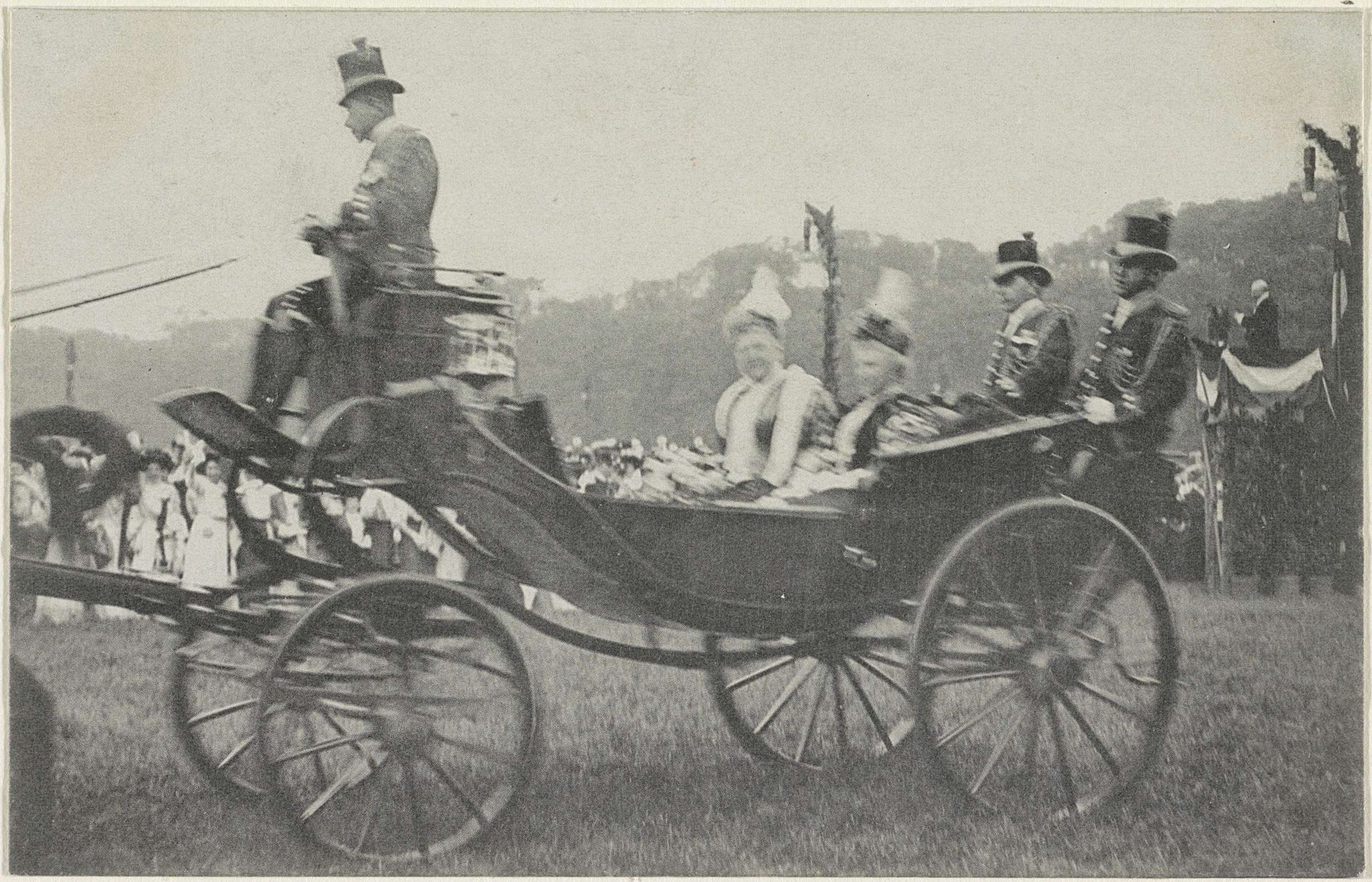 Aubade ter ere van de geboorte van Juliana, koningin der Nederlanden, te Den Haag op 8 juni 1909 by Anonymous