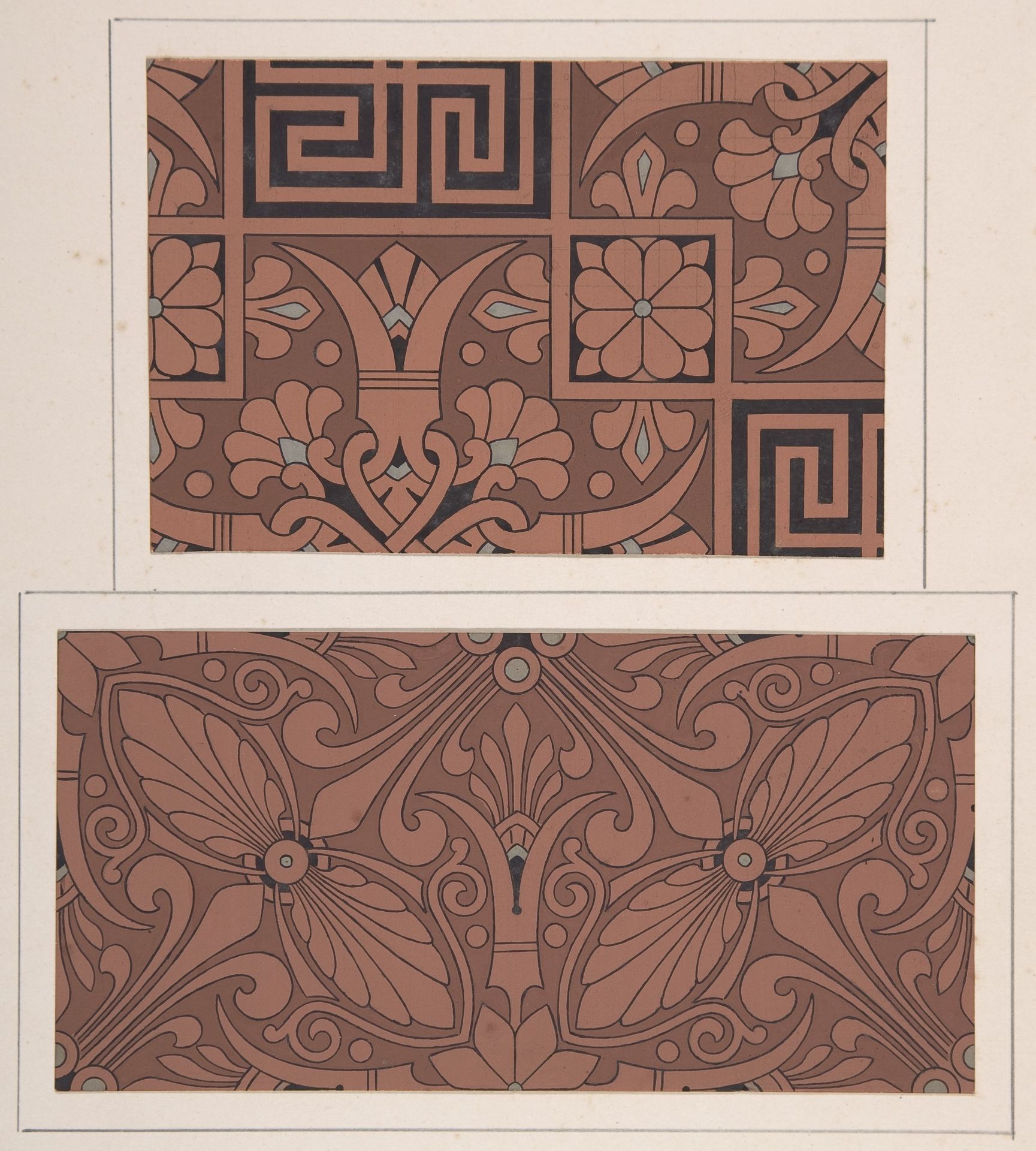 Design drawing by Christopher Dresser