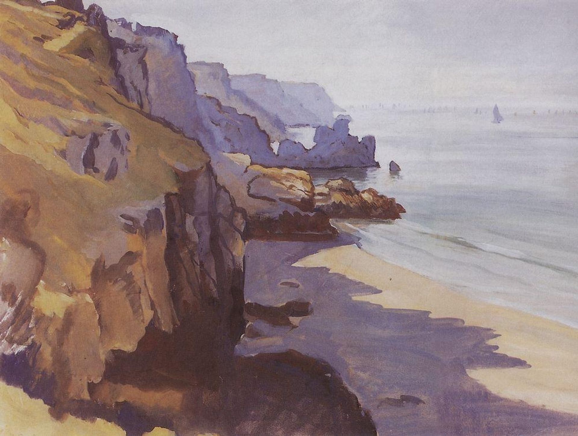 Brittany. Camaret. by Zinaida Serebriakova