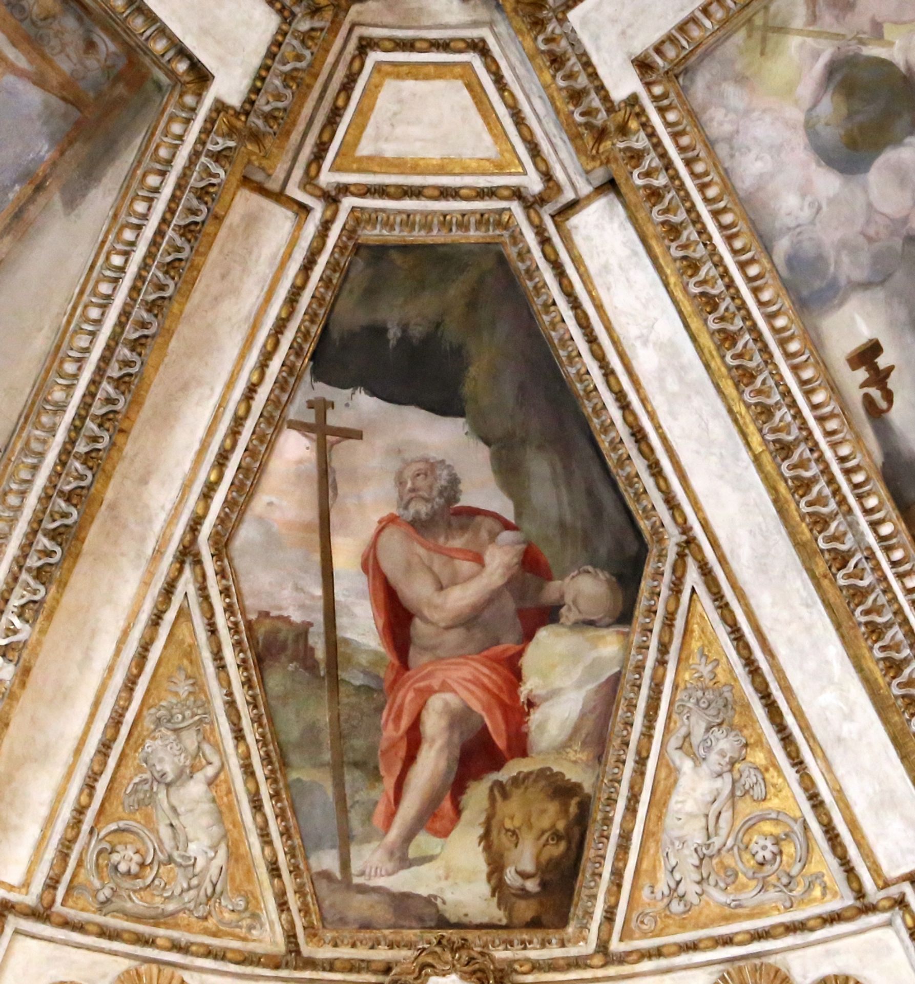 Stories of St. Jerome by Alessandro Allori