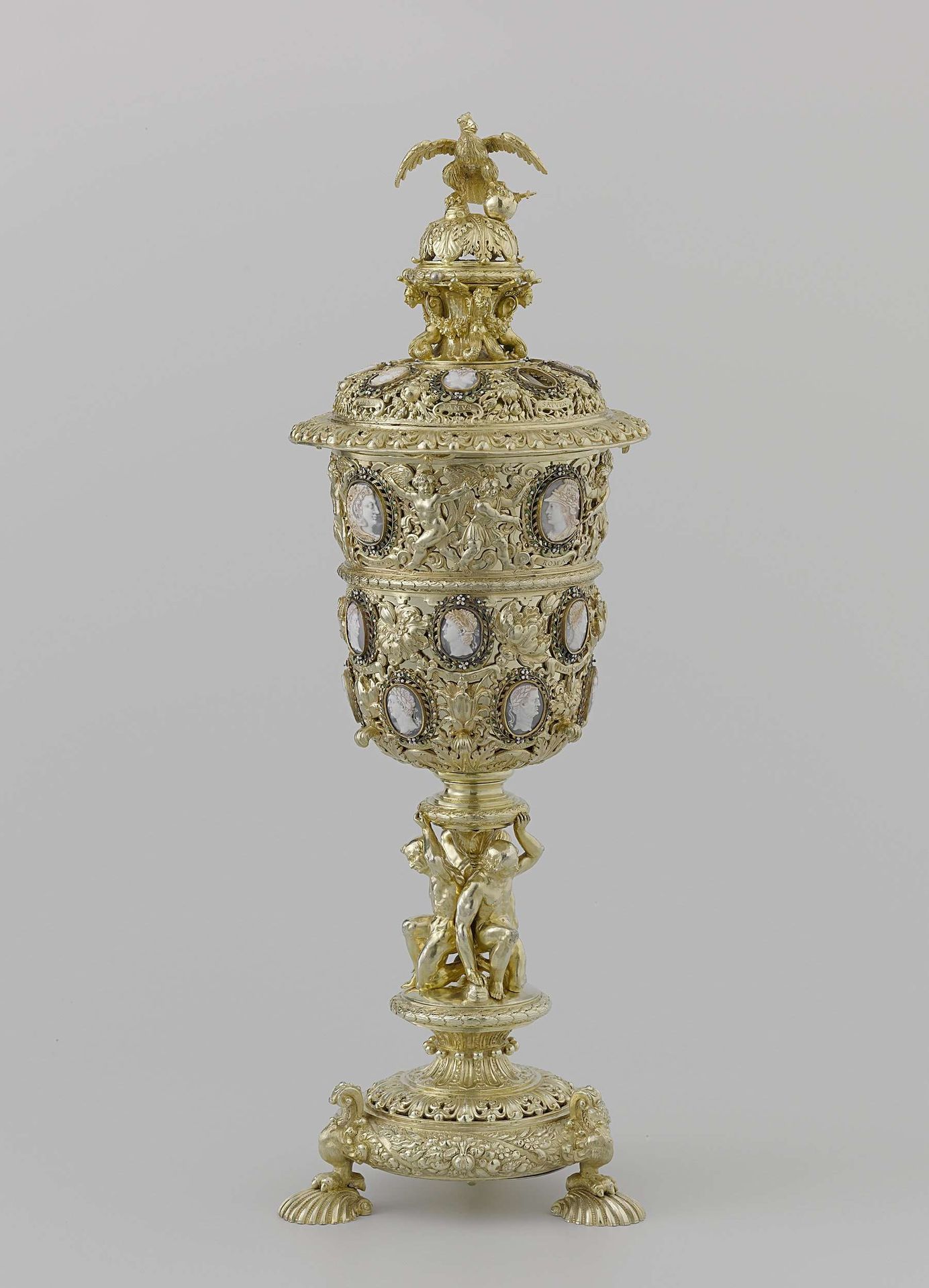 Goblet with cameos by Abraham Valck