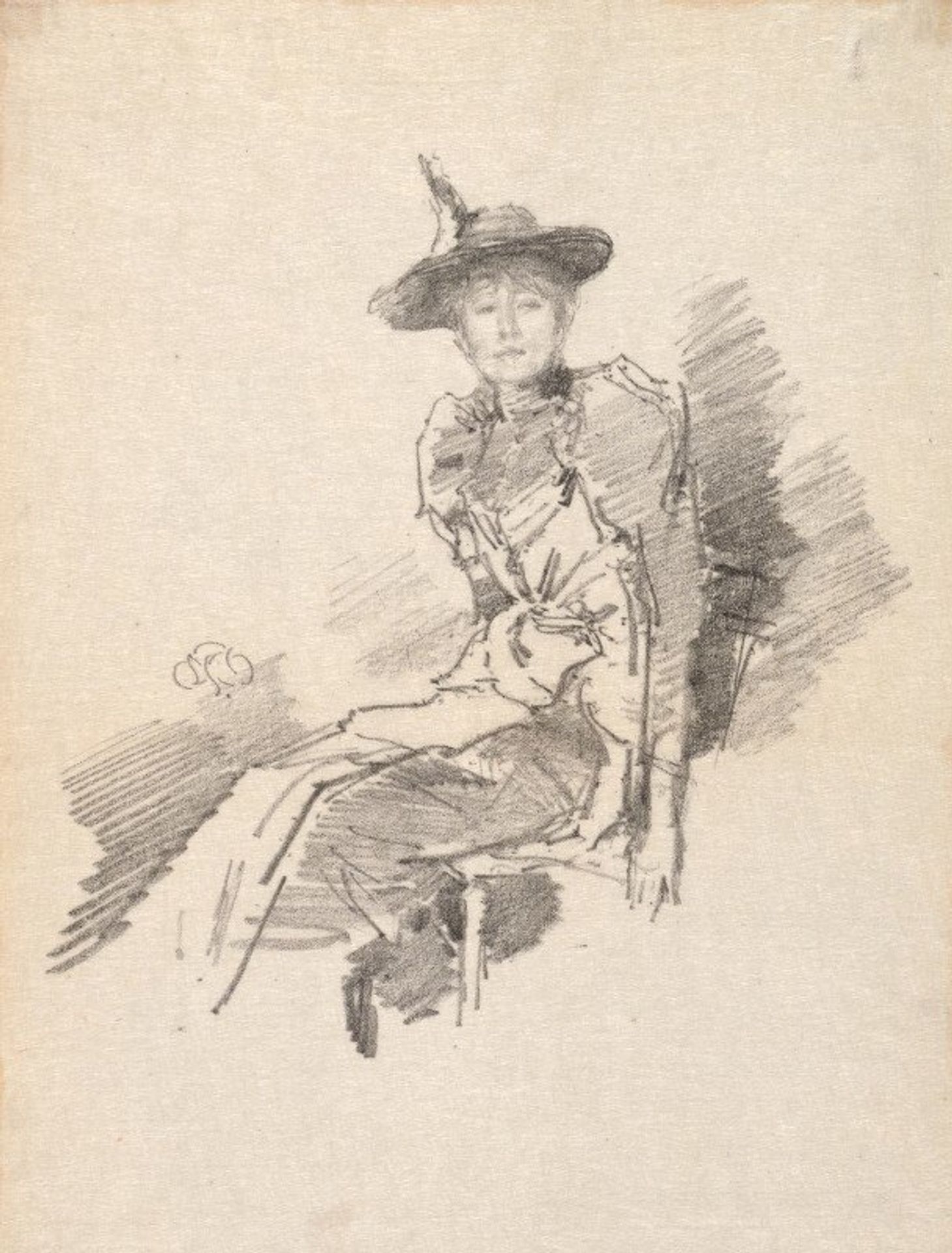 The Winged Hat by James Abbott McNeill Whistler