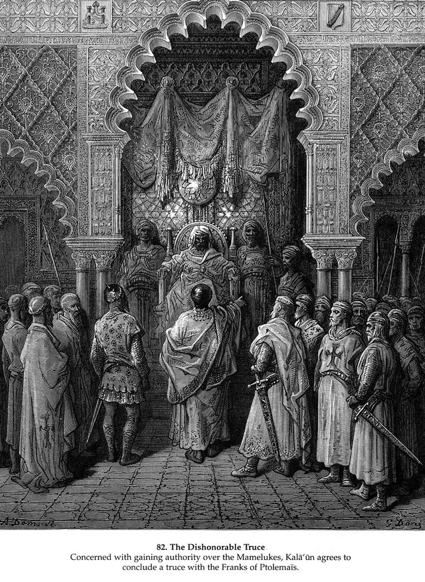 The Dishonorable Truce by Gustave Dore