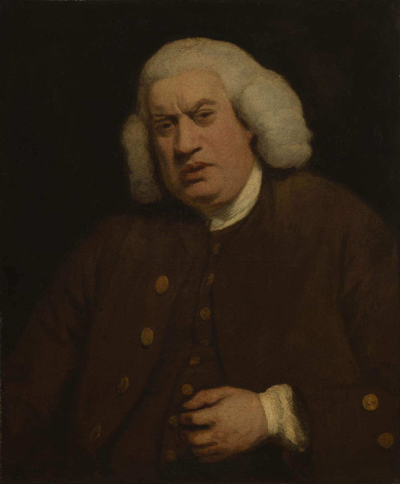 Doctor Samuel Johnson by  Sir Joshua Reynolds