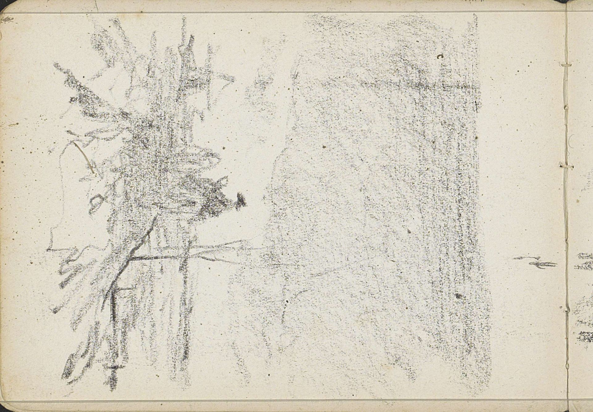 Landschap met een ruiter op een pad by Willem Cornelis Rip