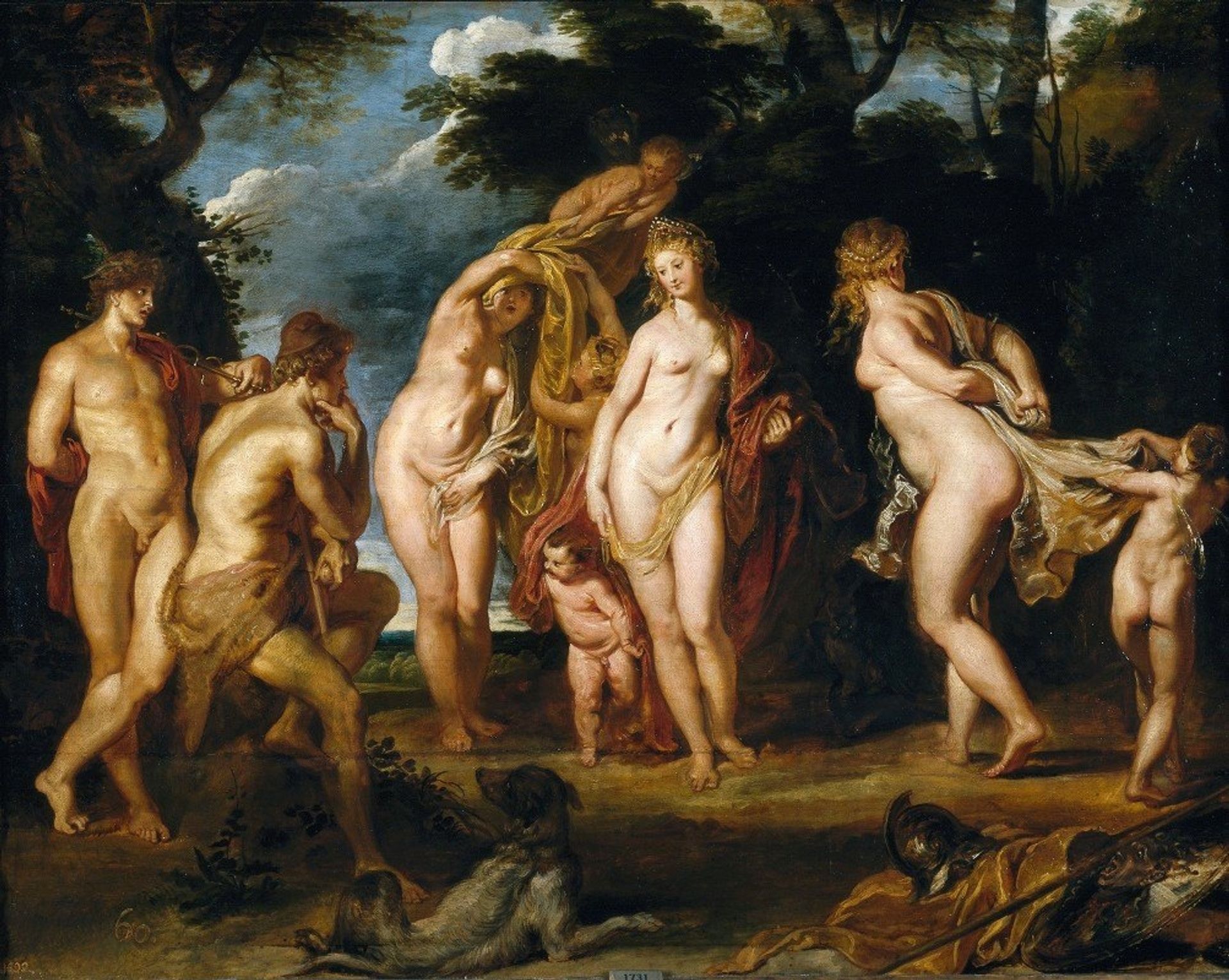 The Judgment Of Paris by Peter Paul Rubens