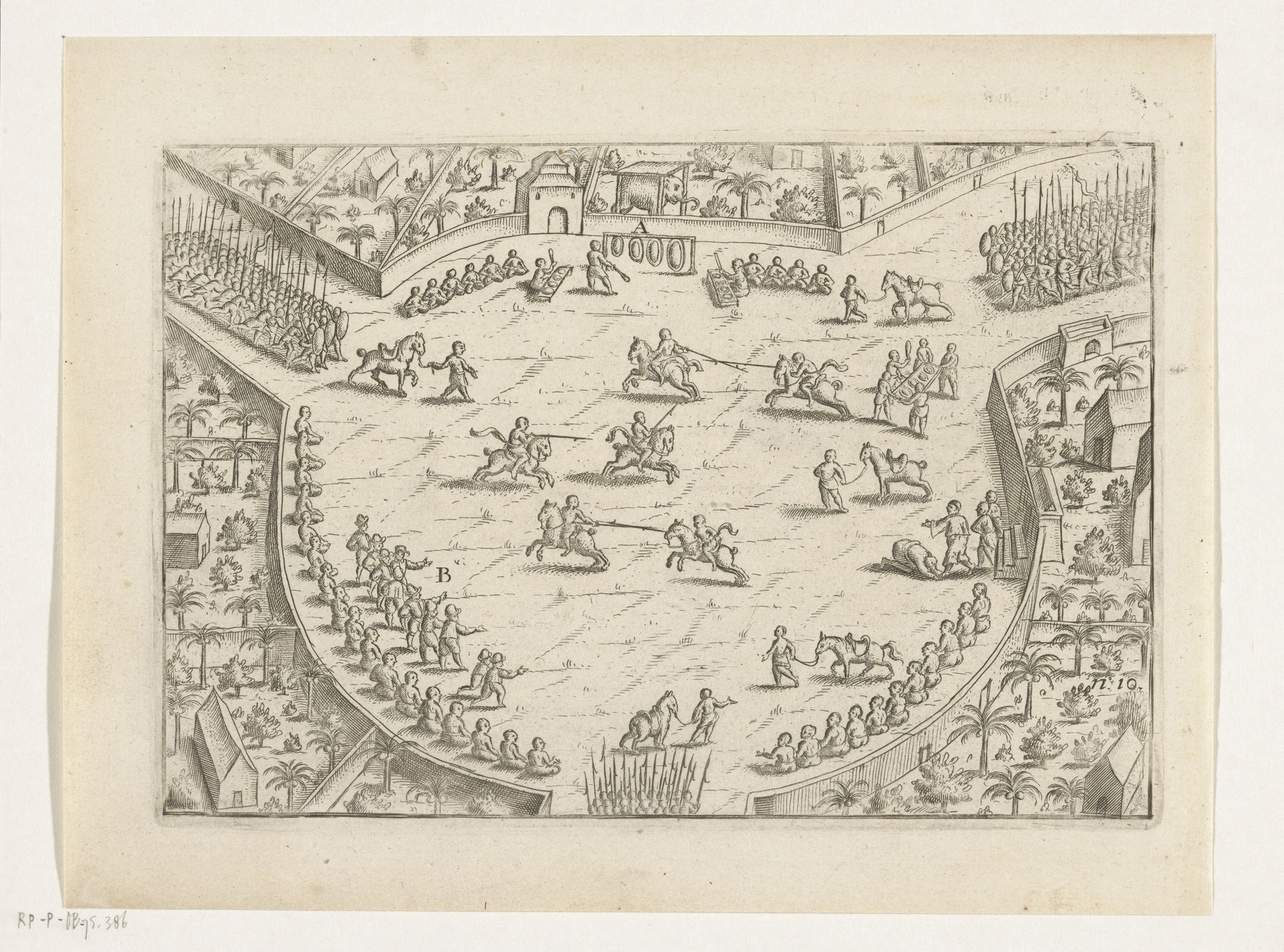 Toernooi te Tuban, 1599 by Anonymous