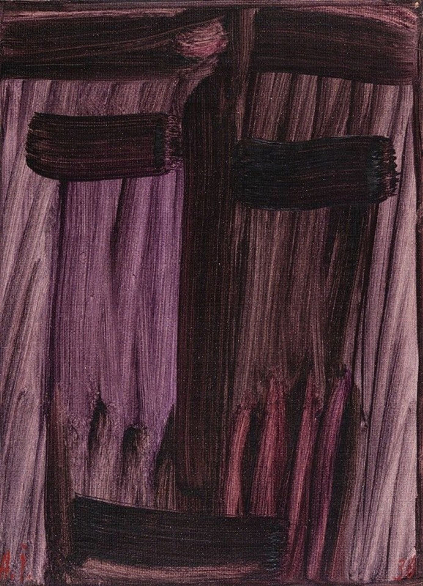 Grosse Meditationp; Zärtlichkeit im Herbst by Alexej von Jawlensky