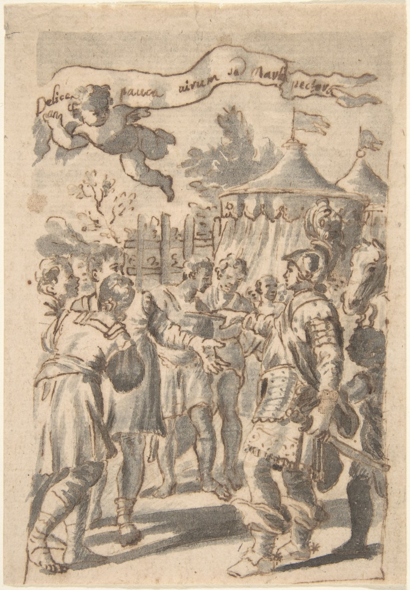 Design for a Book Illustration by William Faithorne the Elder