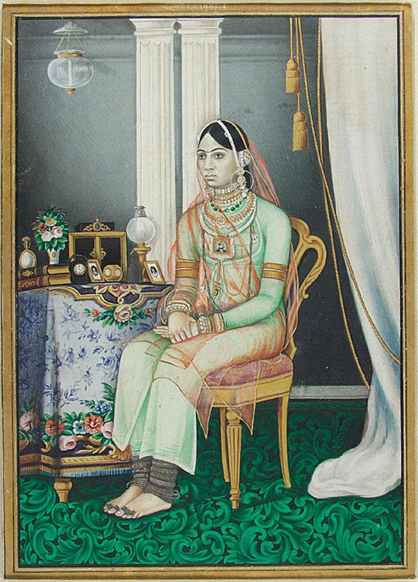 Seated Woman by Gopilal