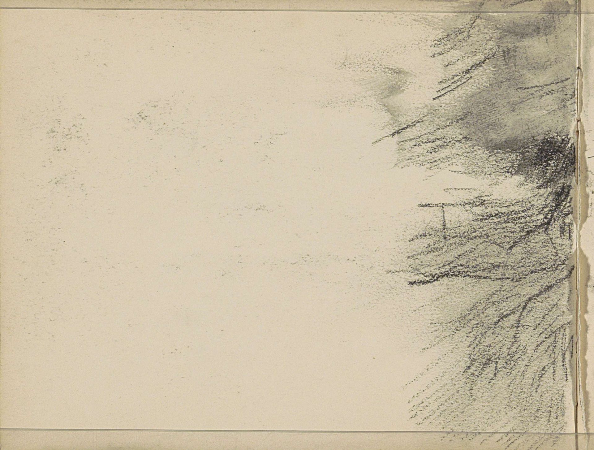 Landschap by Johan Antonie de Jonge