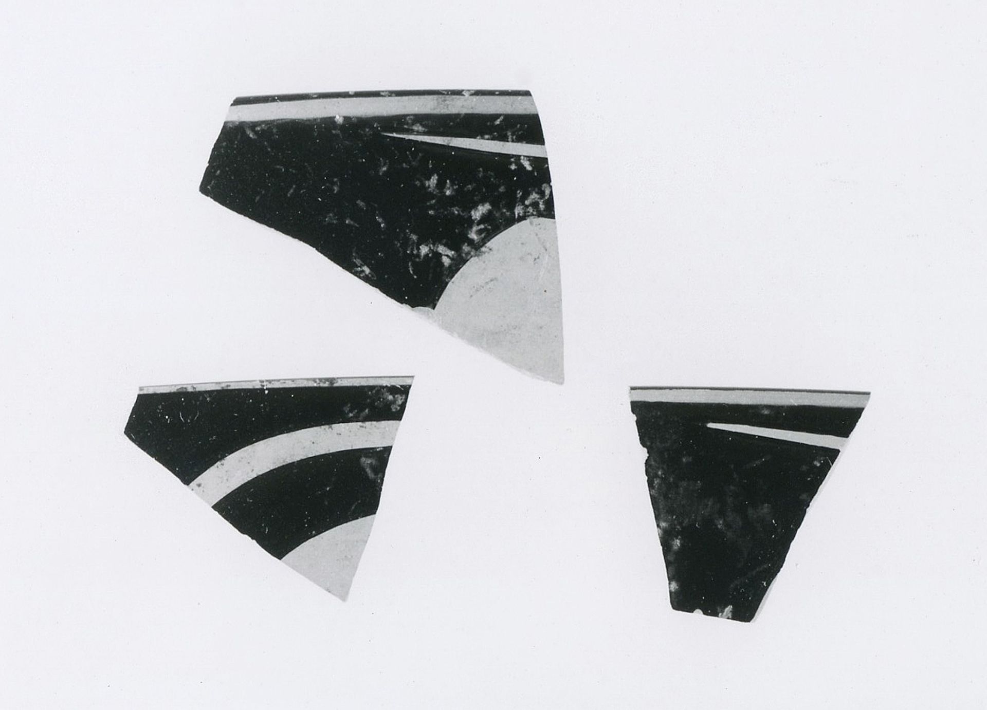 Kylix, eye-cup fragments by Epiktetos