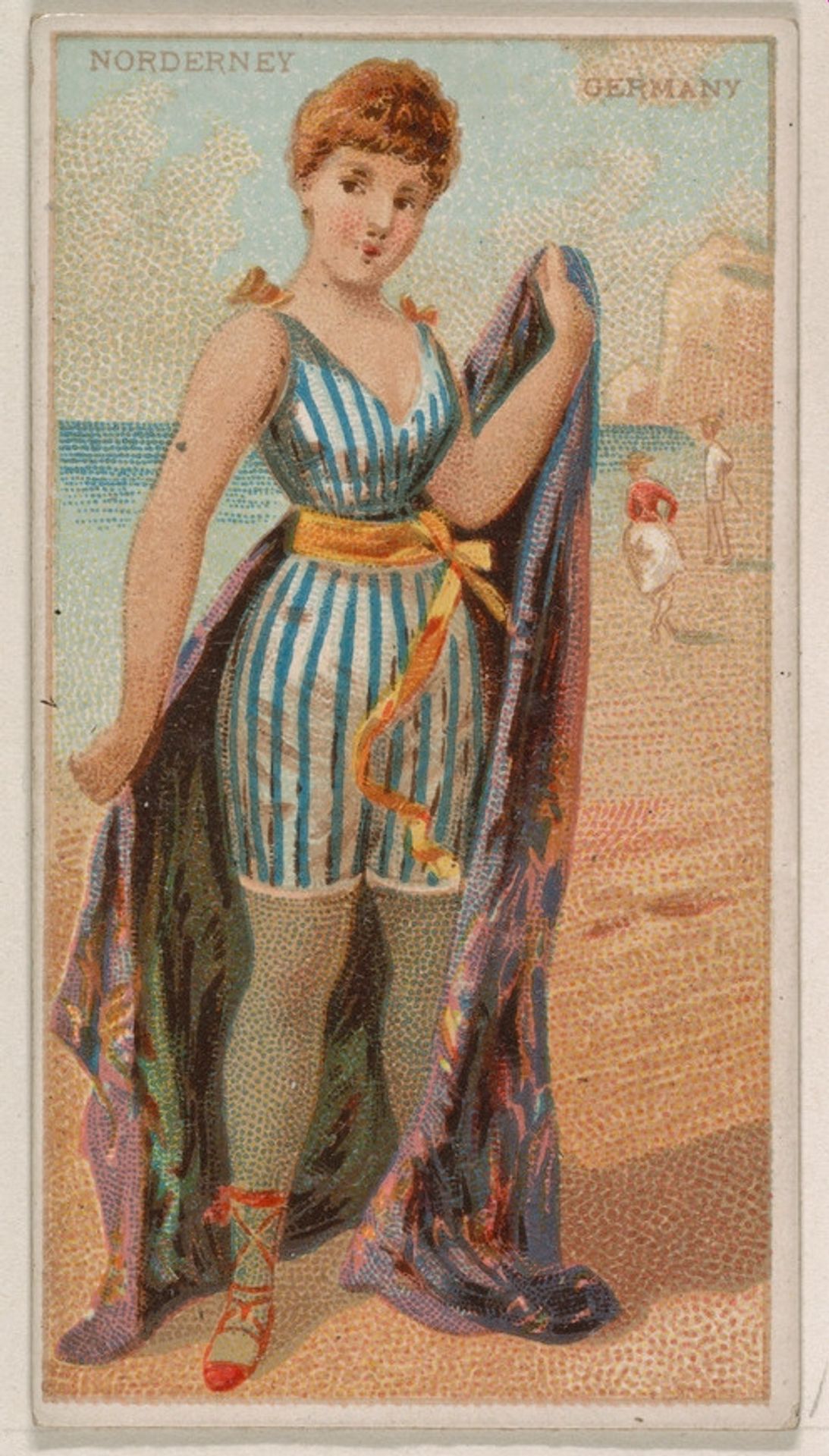 Norderney, Germany, from the Surf Beauties series (N232), issued by Kinney Bros. by Kinney Brothers Tobacco Company