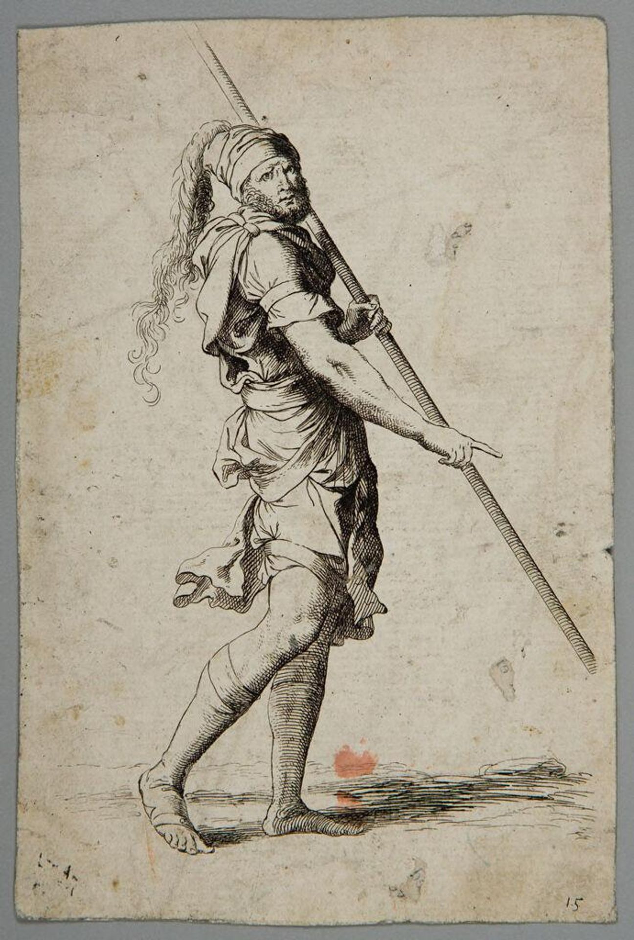 Copies after the Figurine by Salvator Rosa