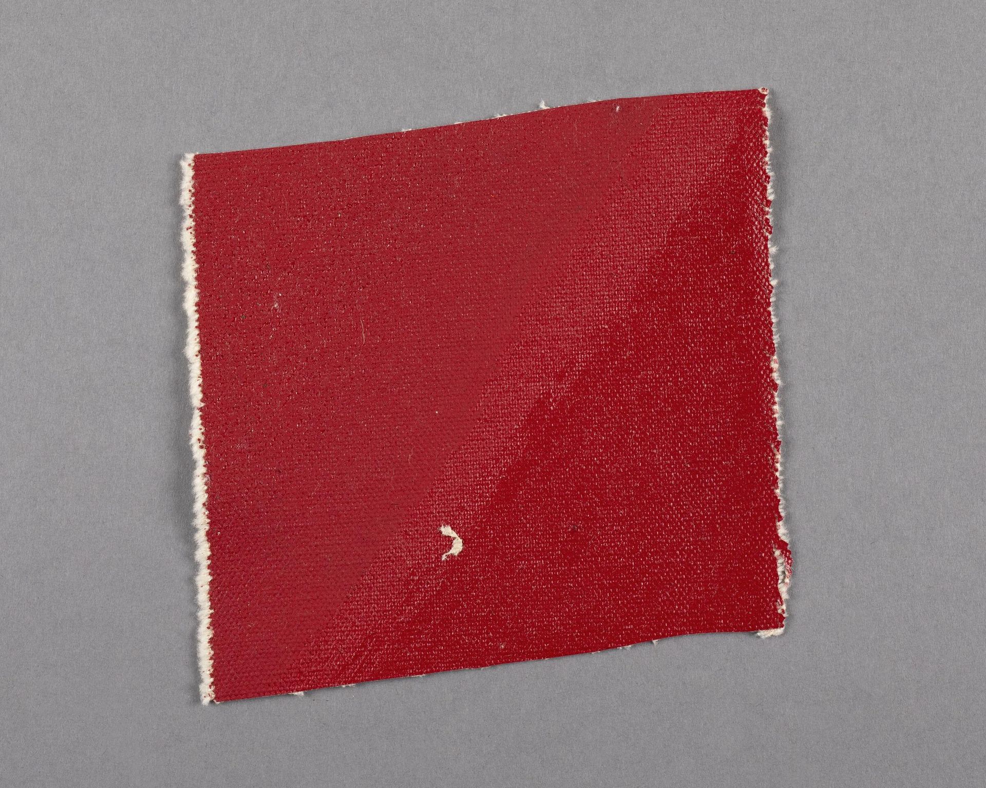 Painted canvas fragment by Barnett Newman