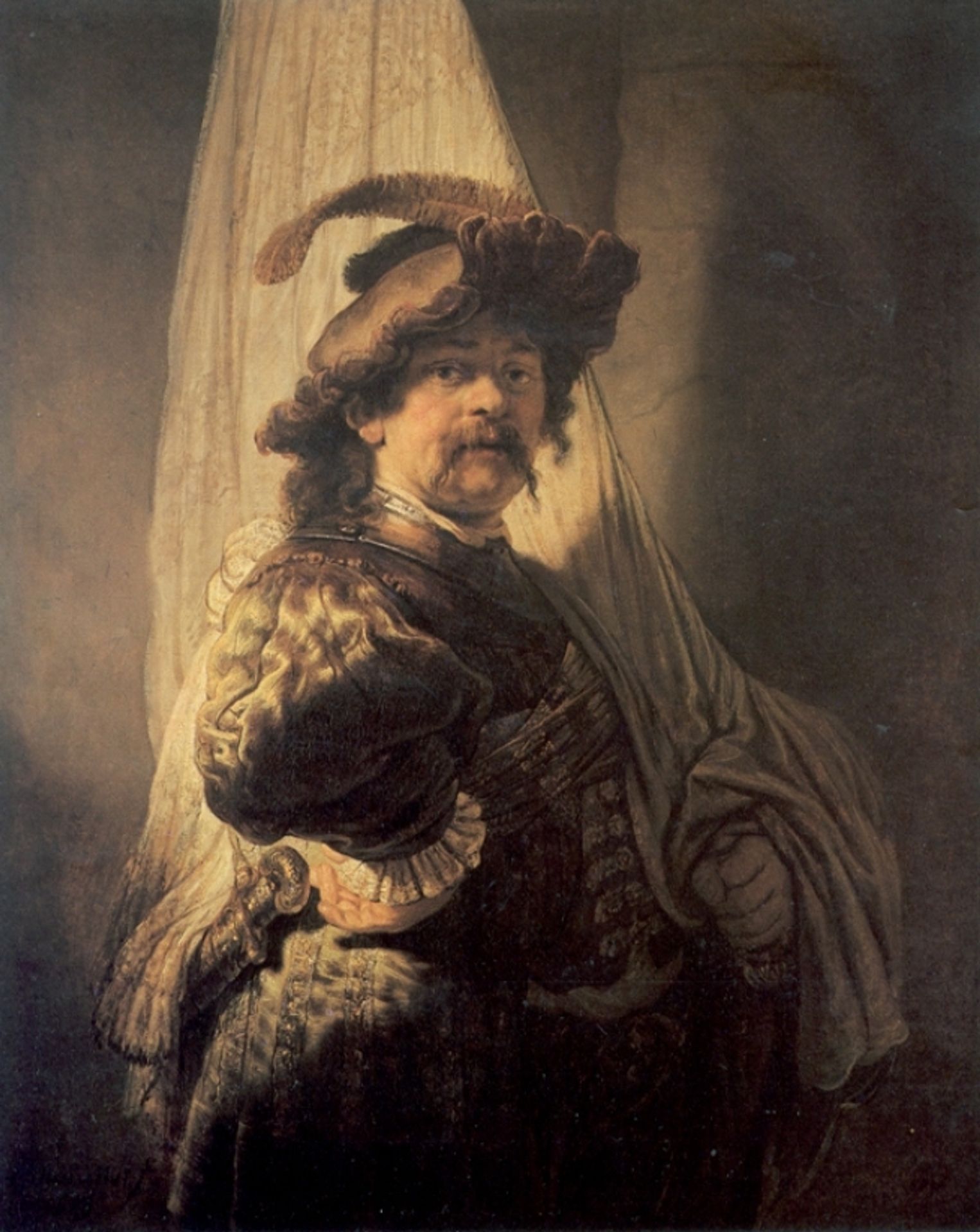 The Standard Bearer by Rembrandt van Rijn