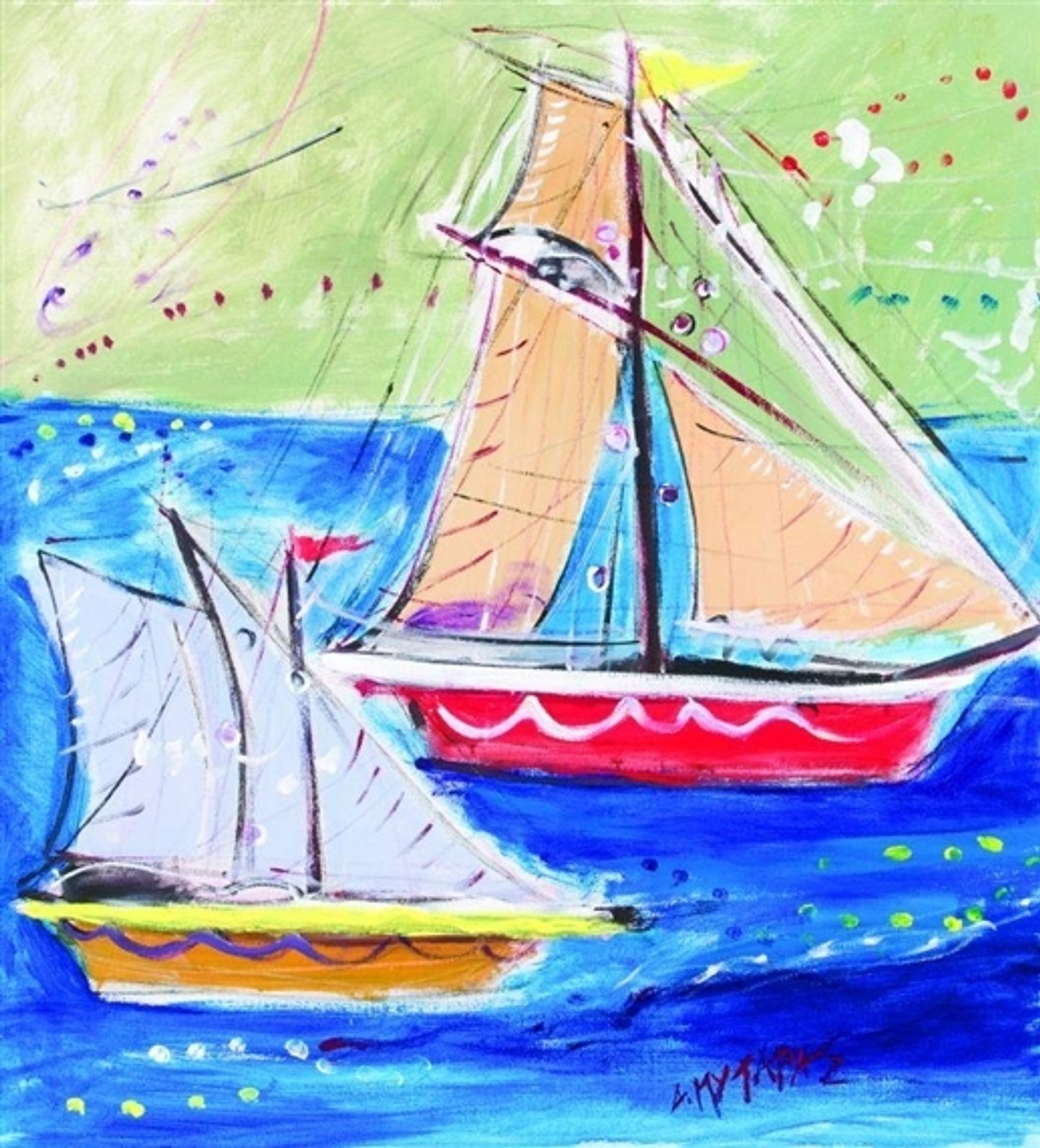 Boats by Dimitris Mytaras