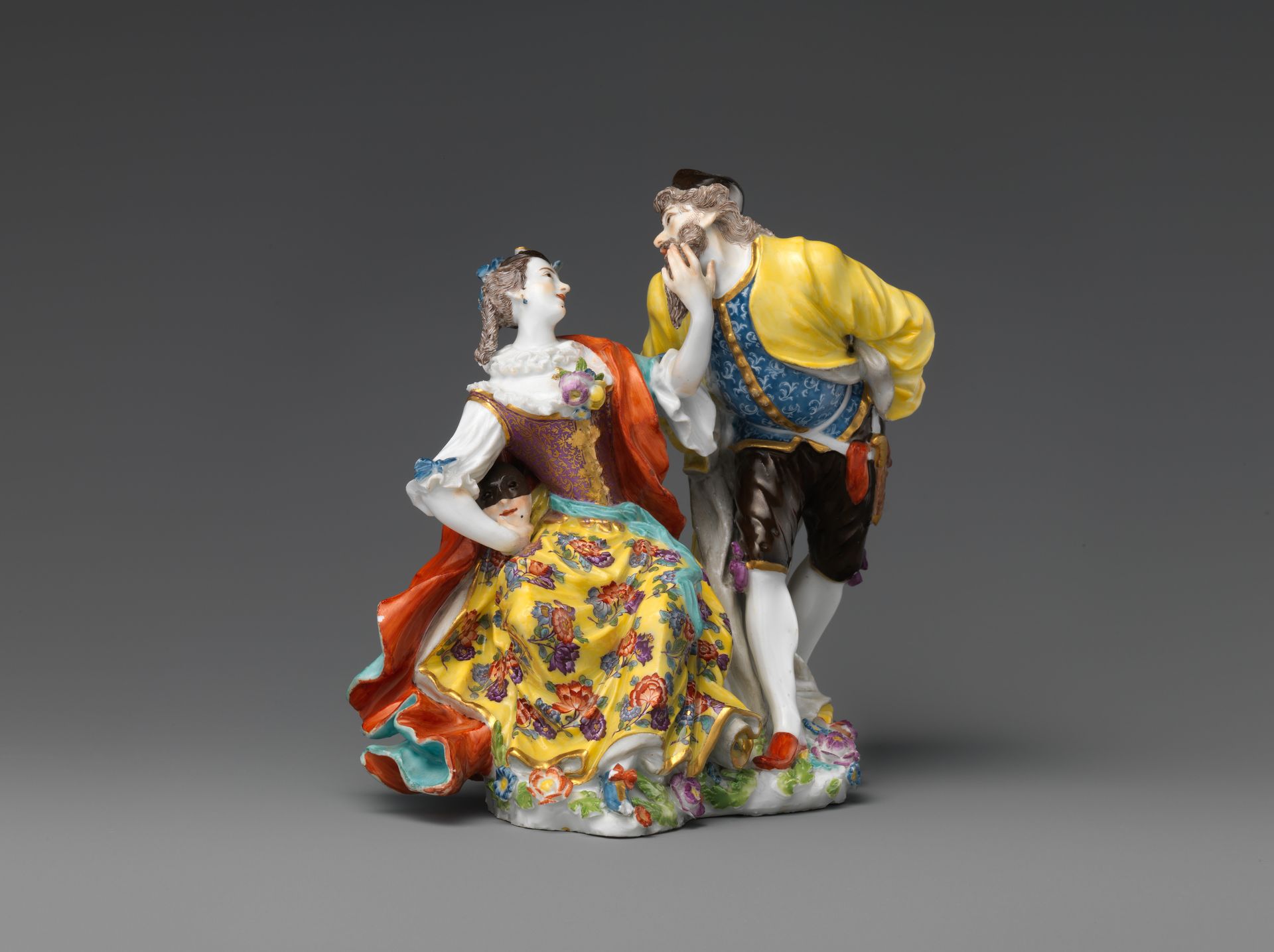 Columbine and Pantaloon by Meissen Manufactory